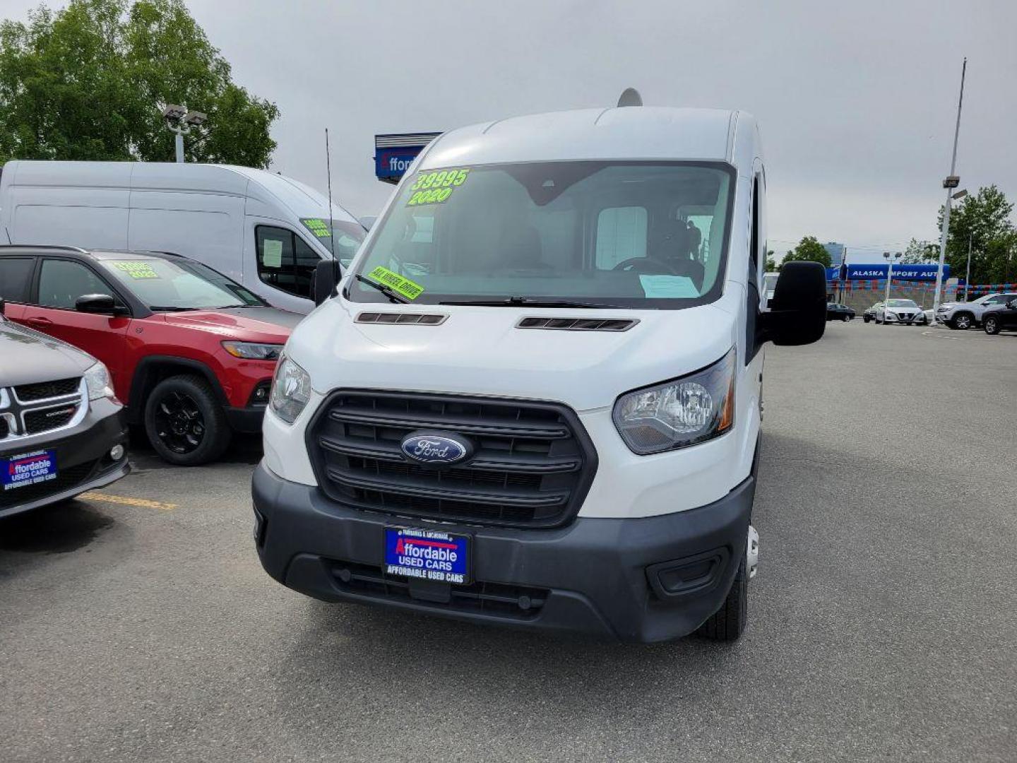 2020 WHITE FORD TRANSIT T-250 (1FTBR2C85LK) with an 3.5L engine, Automatic transmission, located at 929 East 8th Ave, Anchorage, AK, 99501, (907) 274-2277, 61.214783, -149.866074 - Photo#0