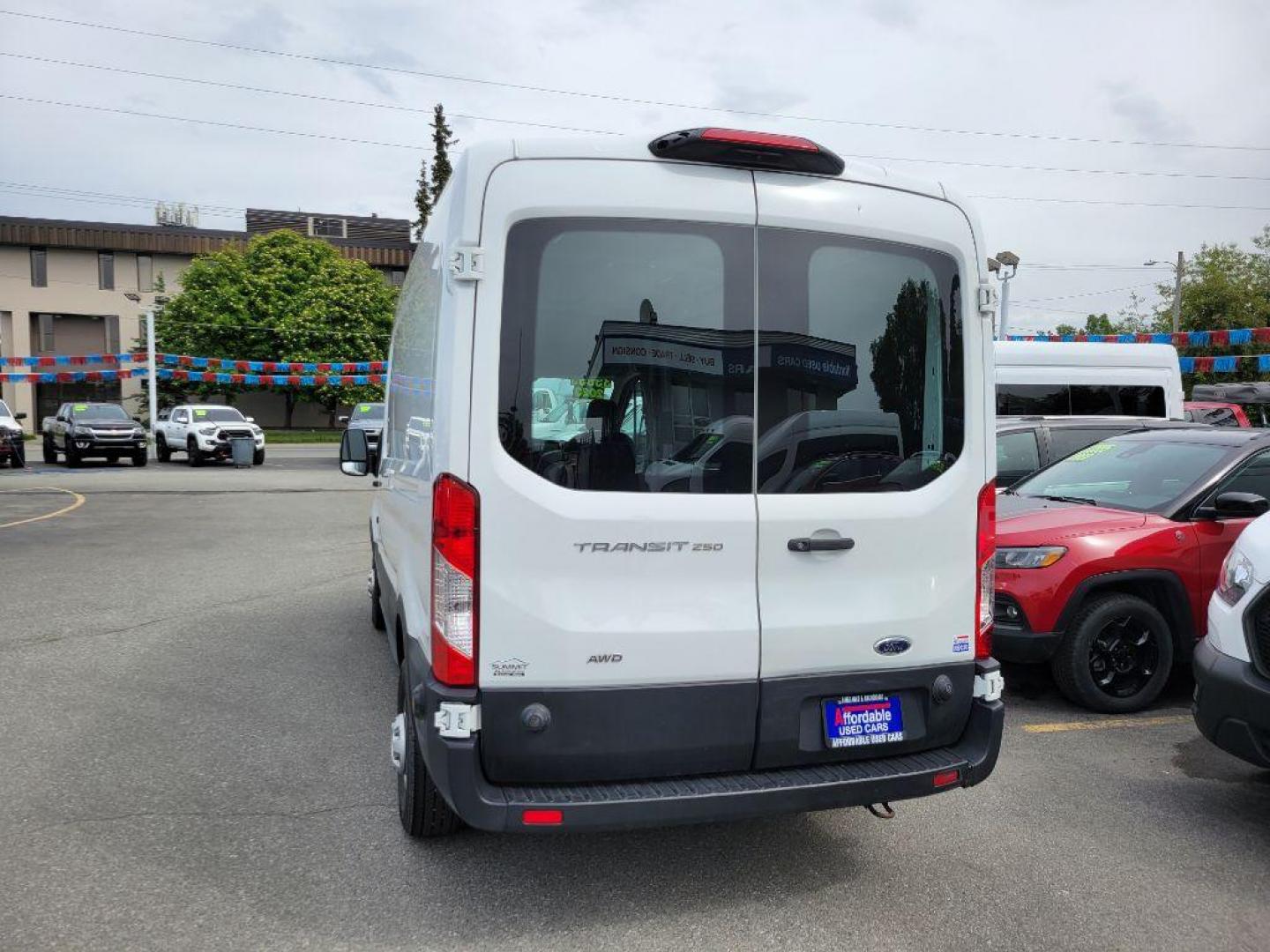 2020 WHITE FORD TRANSIT T-250 (1FTBR2C85LK) with an 3.5L engine, Automatic transmission, located at 929 East 8th Ave, Anchorage, AK, 99501, (907) 274-2277, 61.214783, -149.866074 - Photo#2