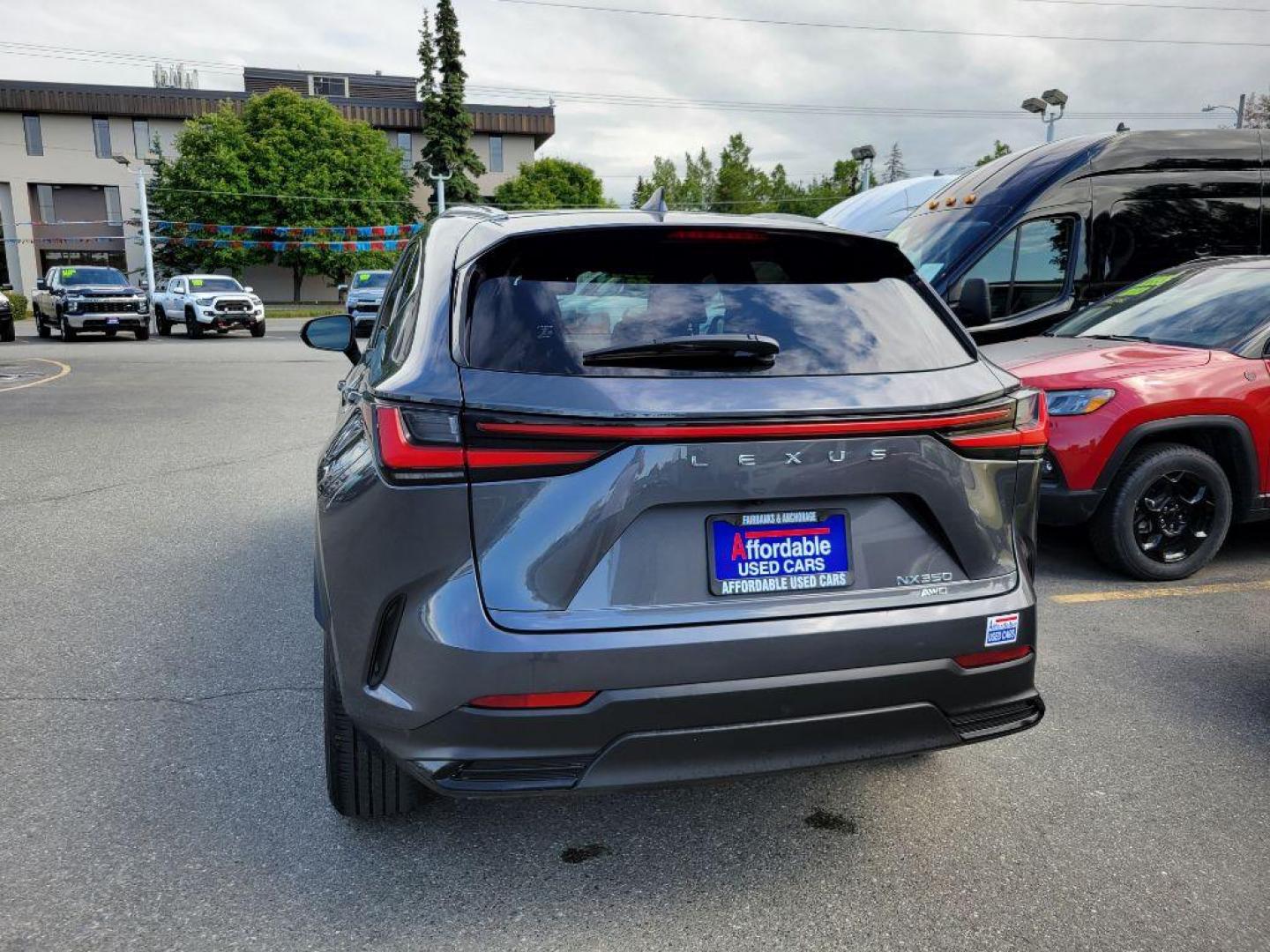 2022 GRAY LEXUS NX 350 (JTJAGCEZXN5) with an 2.4L engine, Automatic transmission, located at 929 East 8th Ave, Anchorage, AK, 99501, (907) 274-2277, 61.214783, -149.866074 - Photo#2