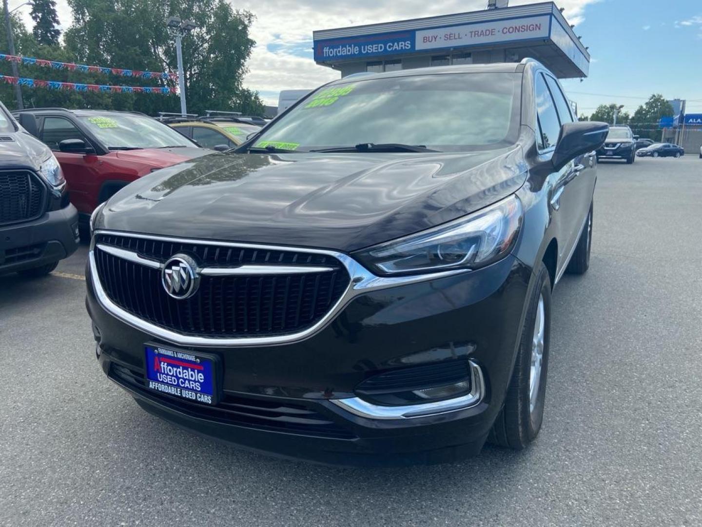 2018 BROWN BUICK ENCLAVE PREMIUM (5GAEVBKW4JJ) with an 3.6L engine, Automatic transmission, located at 929 East 8th Ave, Anchorage, AK, 99501, (907) 274-2277, 61.214783, -149.866074 - Photo#0