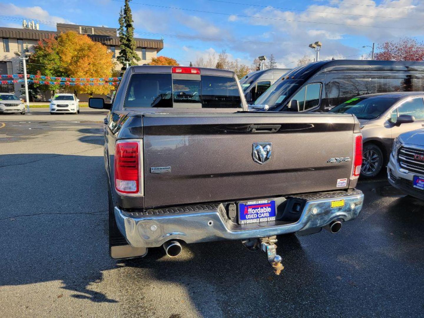 2016 GREY RAM 1500 LARAMIE (1C6RR7JT7GS) with an 5.7L engine, Automatic transmission, located at 929 East 8th Ave, Anchorage, AK, 99501, (907) 274-2277, 61.214783, -149.866074 - Photo#2