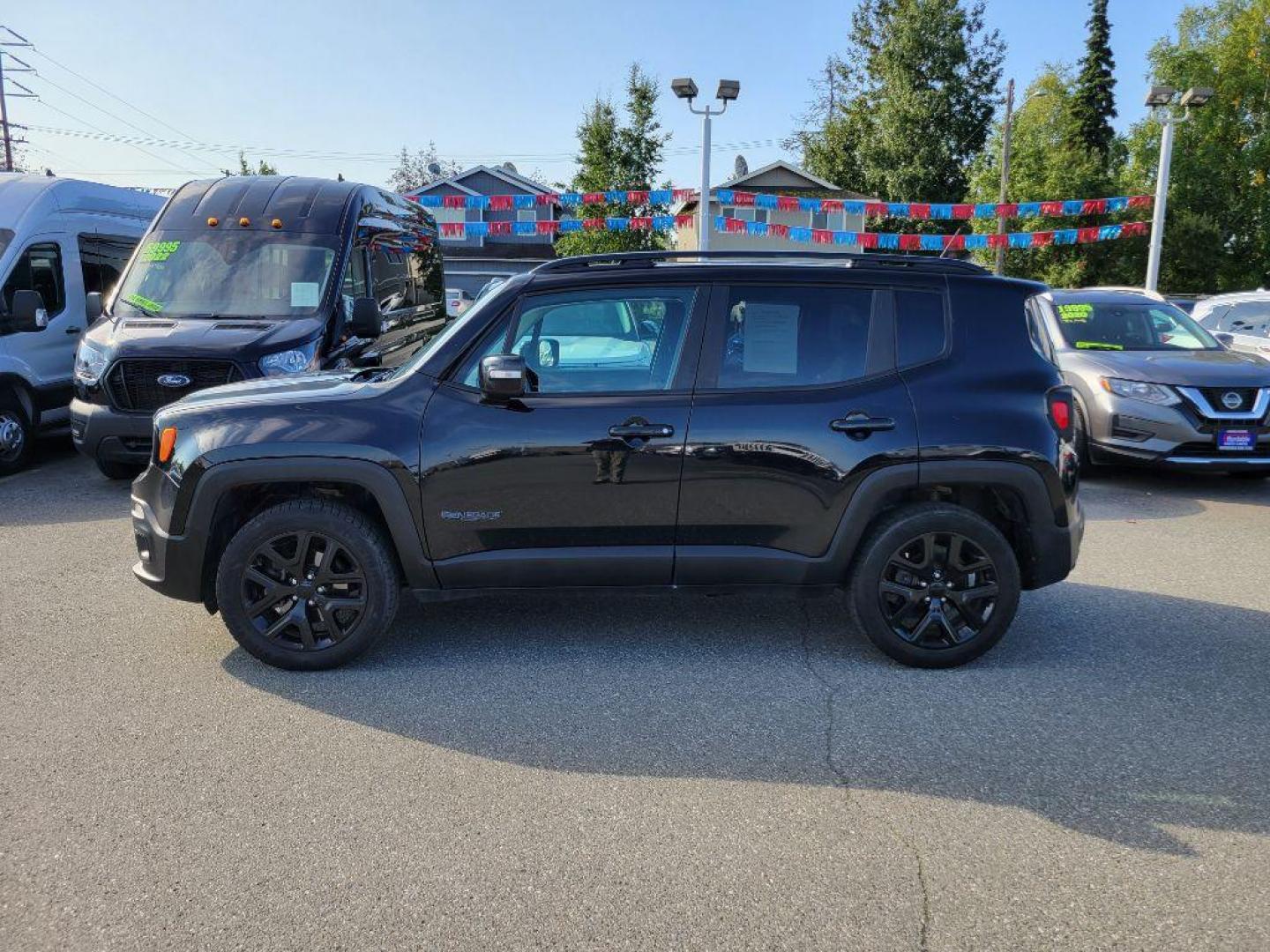 2017 BLACK JEEP RENEGADE LATITUDE (ZACCJBBB9HP) with an 2.4L engine, Automatic transmission, located at 929 East 8th Ave, Anchorage, AK, 99501, (907) 274-2277, 61.214783, -149.866074 - Photo#1