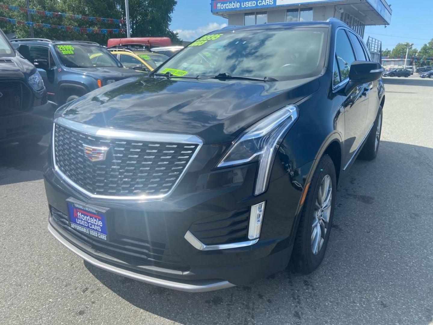 2023 BLACK CADILLAC XT5 PREMIUM LUXURY (1GYKNDRS7PZ) with an 3.6L engine, Automatic transmission, located at 929 East 8th Ave, Anchorage, AK, 99501, (907) 274-2277, 61.214783, -149.866074 - Photo#0