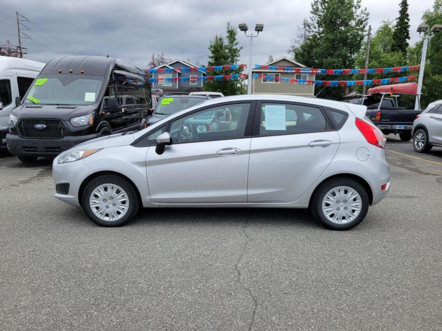 2018 SILVER FORD FIESTA S (3FADP4TJ2JM) with an 1.6L engine, Automatic transmission, located at 929 East 8th Ave, Anchorage, AK, 99501, (907) 274-2277, 61.214783, -149.866074 - Photo#1