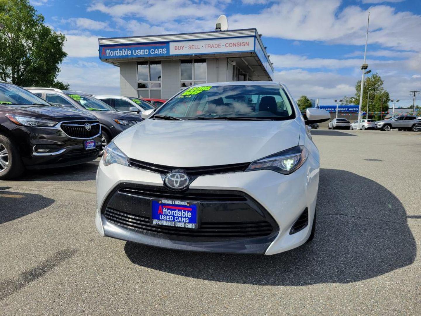 2017 SILVER TOYOTA COROLLA L (2T1BURHE5HC) with an 1.8L engine, Continuously Variable transmission, located at 929 East 8th Ave, Anchorage, AK, 99501, (907) 274-2277, 61.214783, -149.866074 - Photo#0