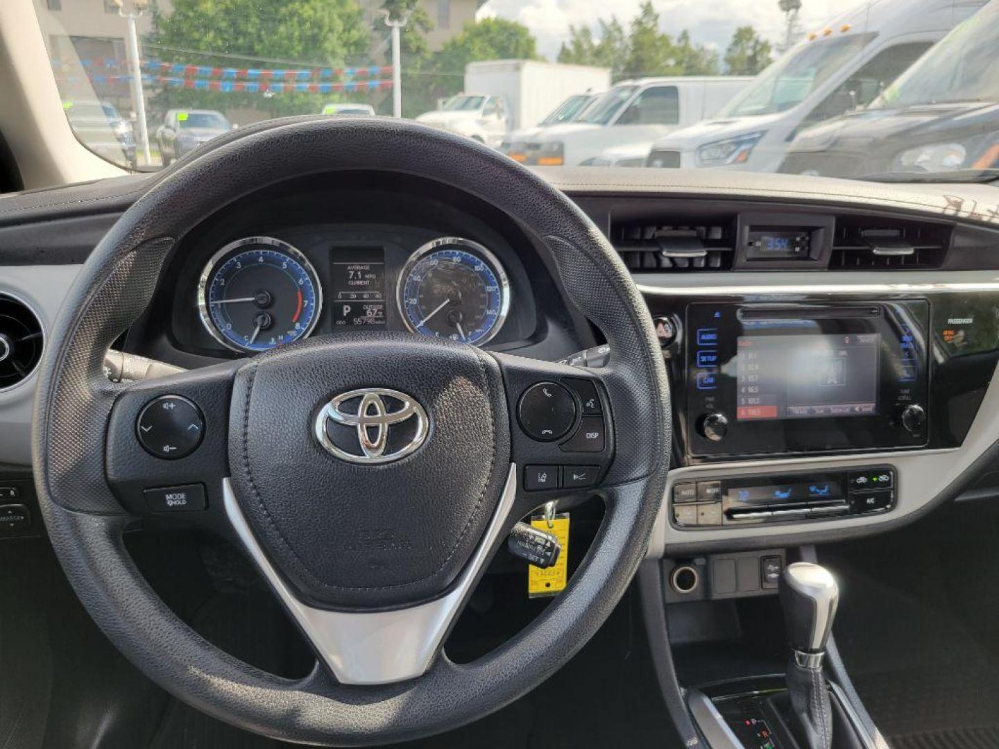 2017 SILVER TOYOTA COROLLA L (2T1BURHE5HC) with an 1.8L engine, Continuously Variable transmission, located at 929 East 8th Ave, Anchorage, AK, 99501, (907) 274-2277, 61.214783, -149.866074 - Photo#4