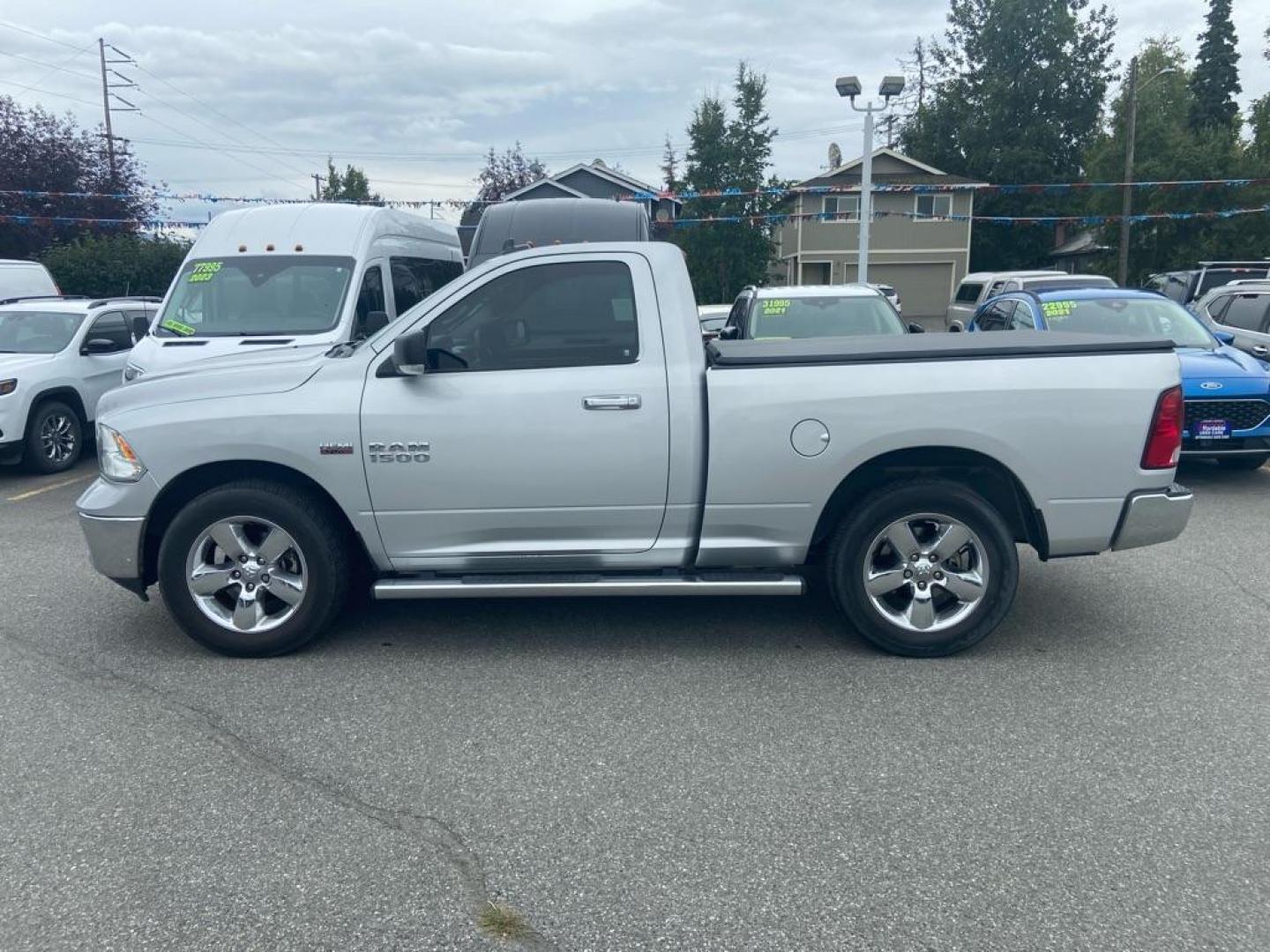 2017 SILVER RAM 1500 SLT (3C6JR6BT3HG) with an 5.7L engine, Automatic transmission, located at 929 East 8th Ave, Anchorage, AK, 99501, (907) 274-2277, 61.214783, -149.866074 - Photo#1