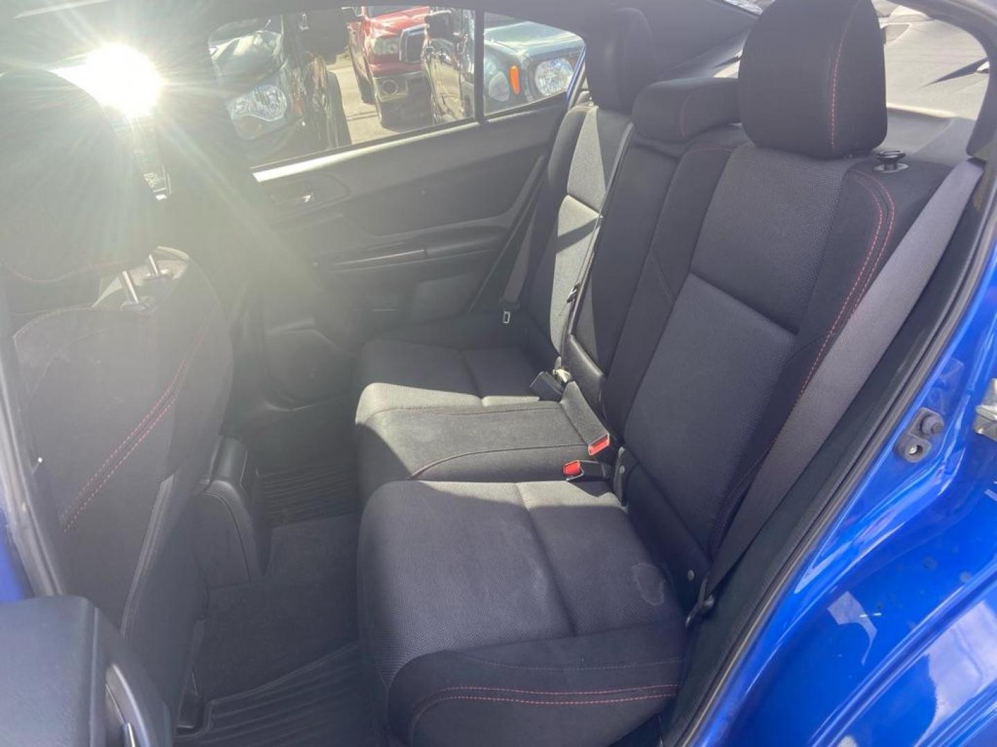 2018 BLUE SUBARU WRX PREMIUM (JF1VA1C60J8) with an 2.0L engine, Continuously Variable transmission, located at 929 East 8th Ave, Anchorage, AK, 99501, (907) 274-2277, 61.214783, -149.866074 - Photo#3