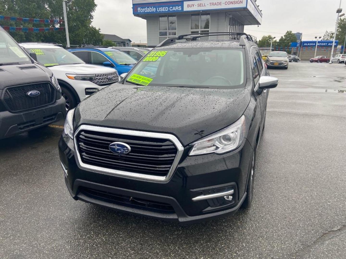 2020 BLACK SUBARU ASCENT TOURING (4S4WMARD3L3) with an 2.4L engine, Automatic transmission, located at 929 East 8th Ave, Anchorage, AK, 99501, (907) 274-2277, 61.214783, -149.866074 - Photo#0