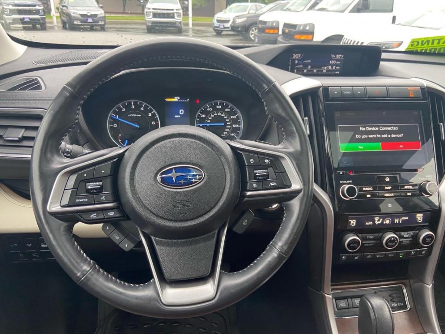 2020 BLACK SUBARU ASCENT TOURING (4S4WMARD3L3) with an 2.4L engine, Automatic transmission, located at 929 East 8th Ave, Anchorage, AK, 99501, (907) 274-2277, 61.214783, -149.866074 - Photo#4