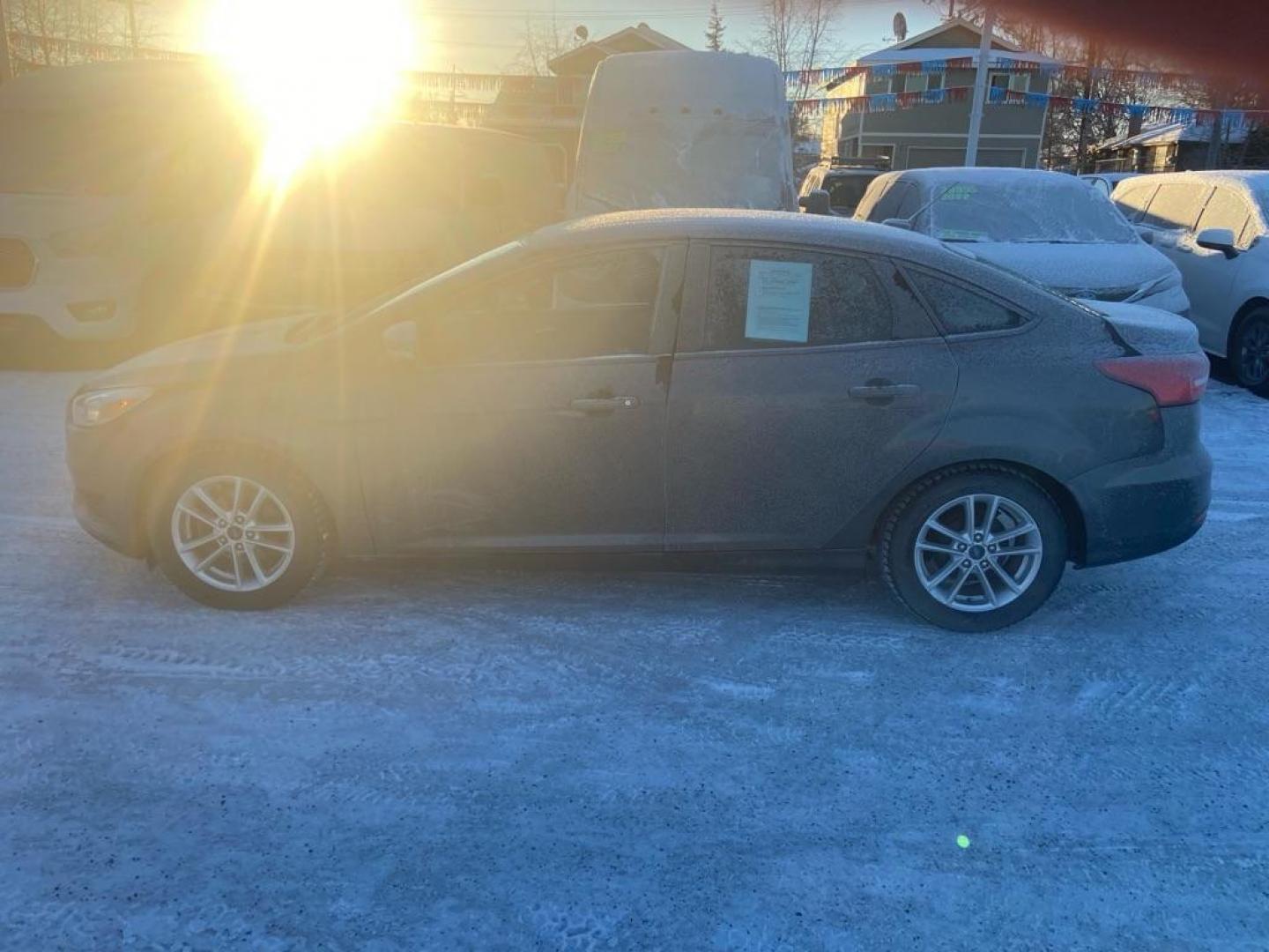 2017 GRAY FORD FOCUS SE (1FADP3F26HL) with an 2.0L engine, Automatic transmission, located at 929 East 8th Ave, Anchorage, AK, 99501, (907) 274-2277, 61.214783, -149.866074 - Photo#1