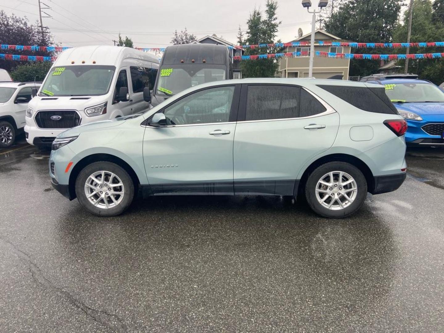 2022 BLUE CHEVROLET EQUINOX LT LT (2GNAXUEVXN6) with an 1.5L engine, Automatic transmission, located at 929 East 8th Ave, Anchorage, AK, 99501, (907) 274-2277, 61.214783, -149.866074 - Photo#1