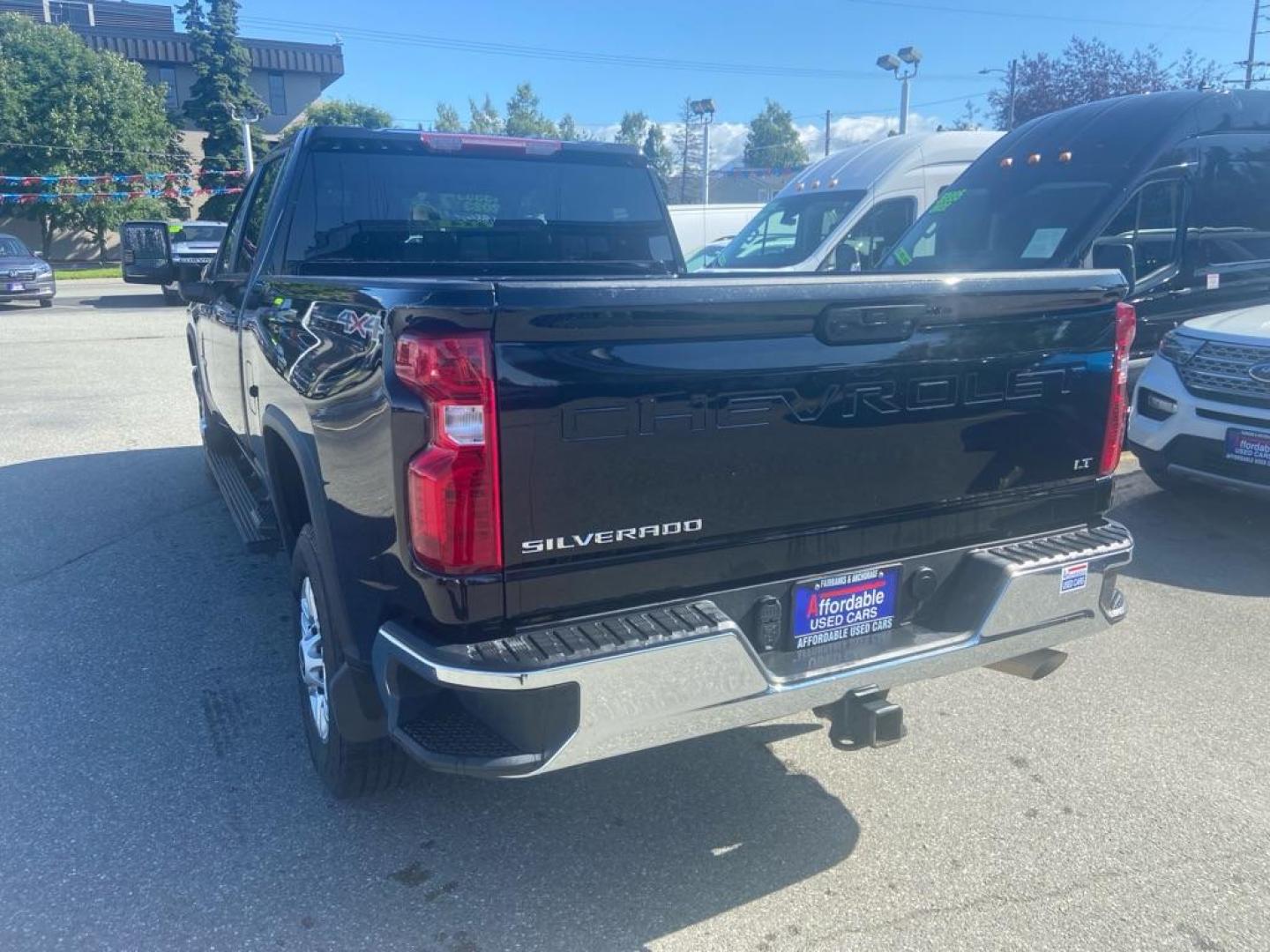 2023 BLACK CHEVROLET SILVERADO 2500 HEAVY DUTY LT (1GC4YNE71PF) with an 6.6L engine, Automatic transmission, located at 929 East 8th Ave, Anchorage, AK, 99501, (907) 274-2277, 61.214783, -149.866074 - Photo#2