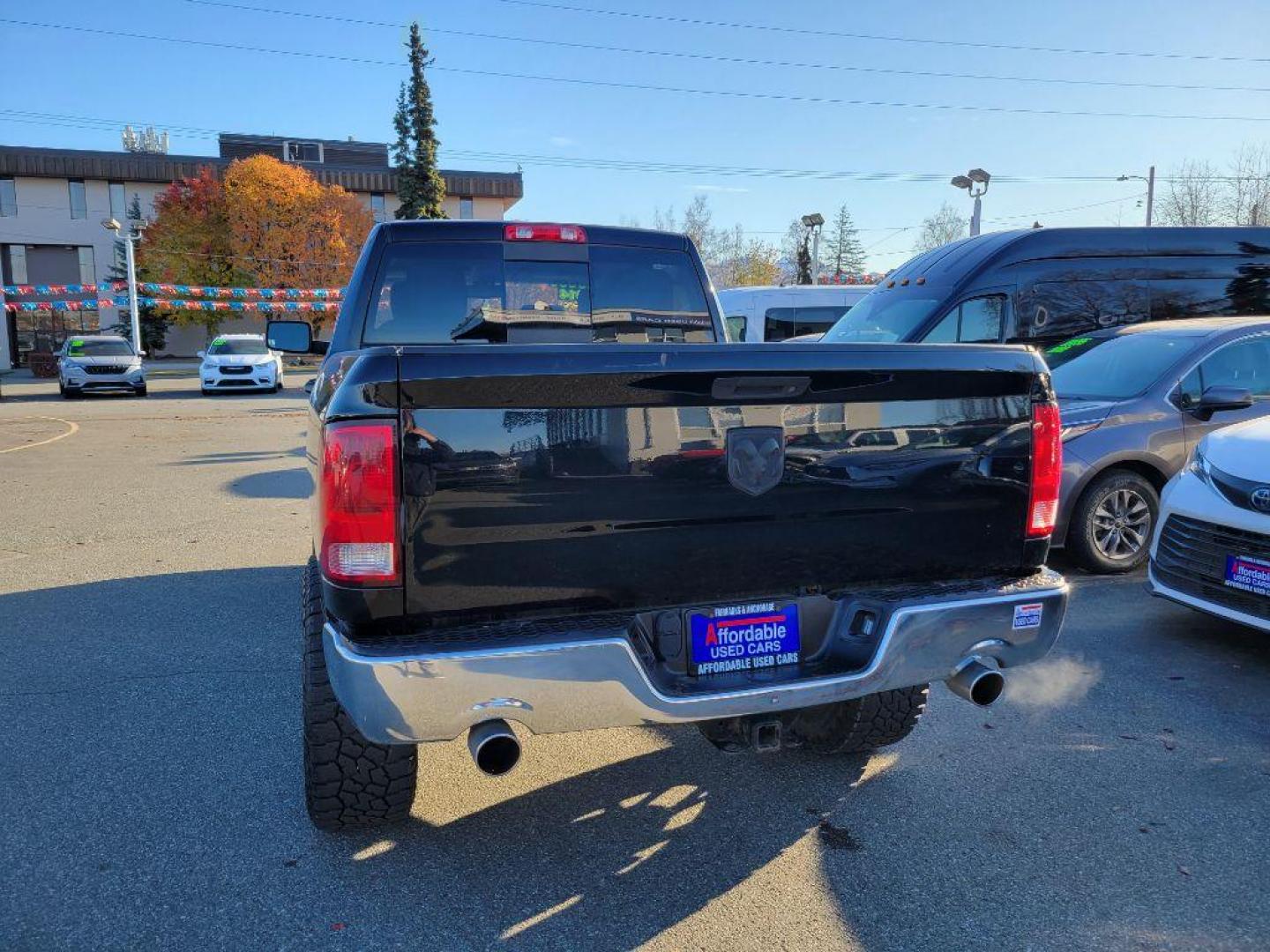 2014 BLACK RAM 1500 SLT (1C6RR7GT1ES) with an 5.7L engine, Automatic transmission, located at 929 East 8th Ave, Anchorage, AK, 99501, (907) 274-2277, 61.214783, -149.866074 - Photo#2