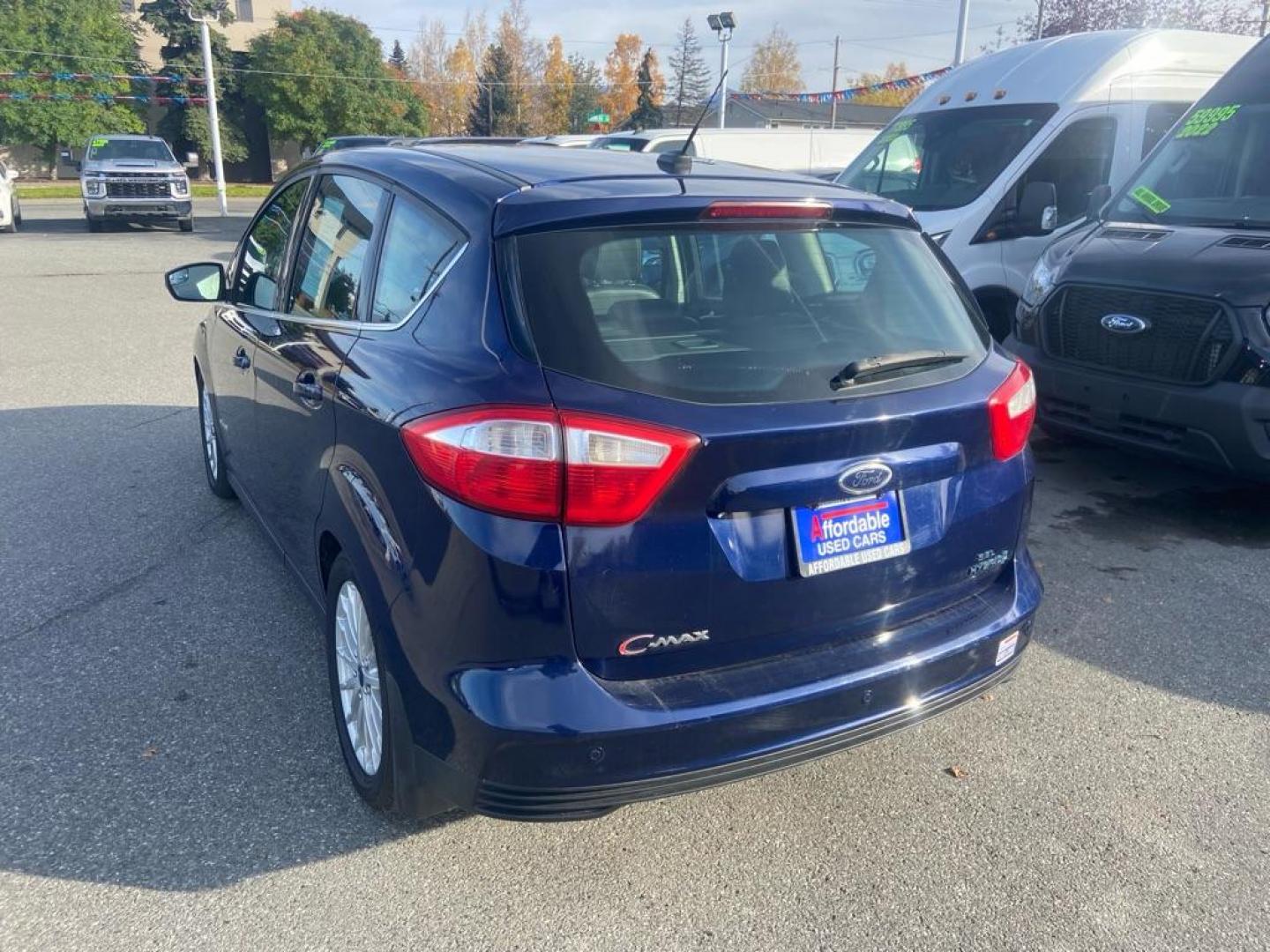 2016 BLUE FORD C-MAX SEL (1FADP5BU6GL) with an 2.0L engine, Continuously Variable transmission, located at 929 East 8th Ave, Anchorage, AK, 99501, (907) 274-2277, 61.214783, -149.866074 - Photo#2