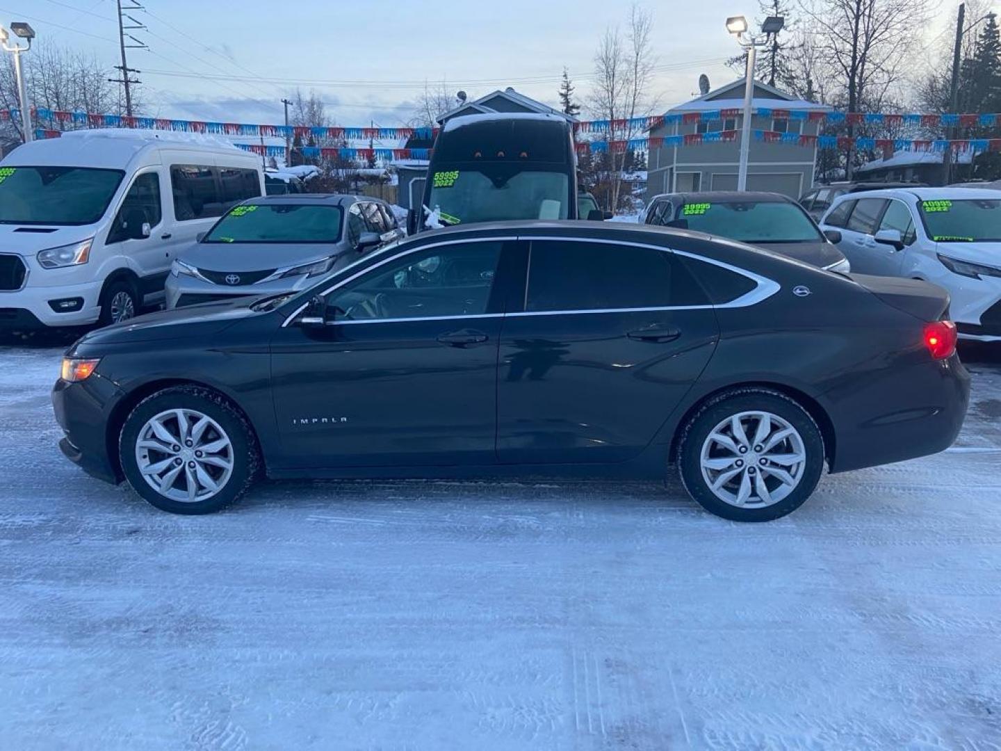 2014 BLACK CHEVROLET IMPALA LT (2G1125S34E9) with an 3.6L engine, Automatic transmission, located at 929 East 8th Ave, Anchorage, AK, 99501, (907) 274-2277, 61.214783, -149.866074 - Photo#1