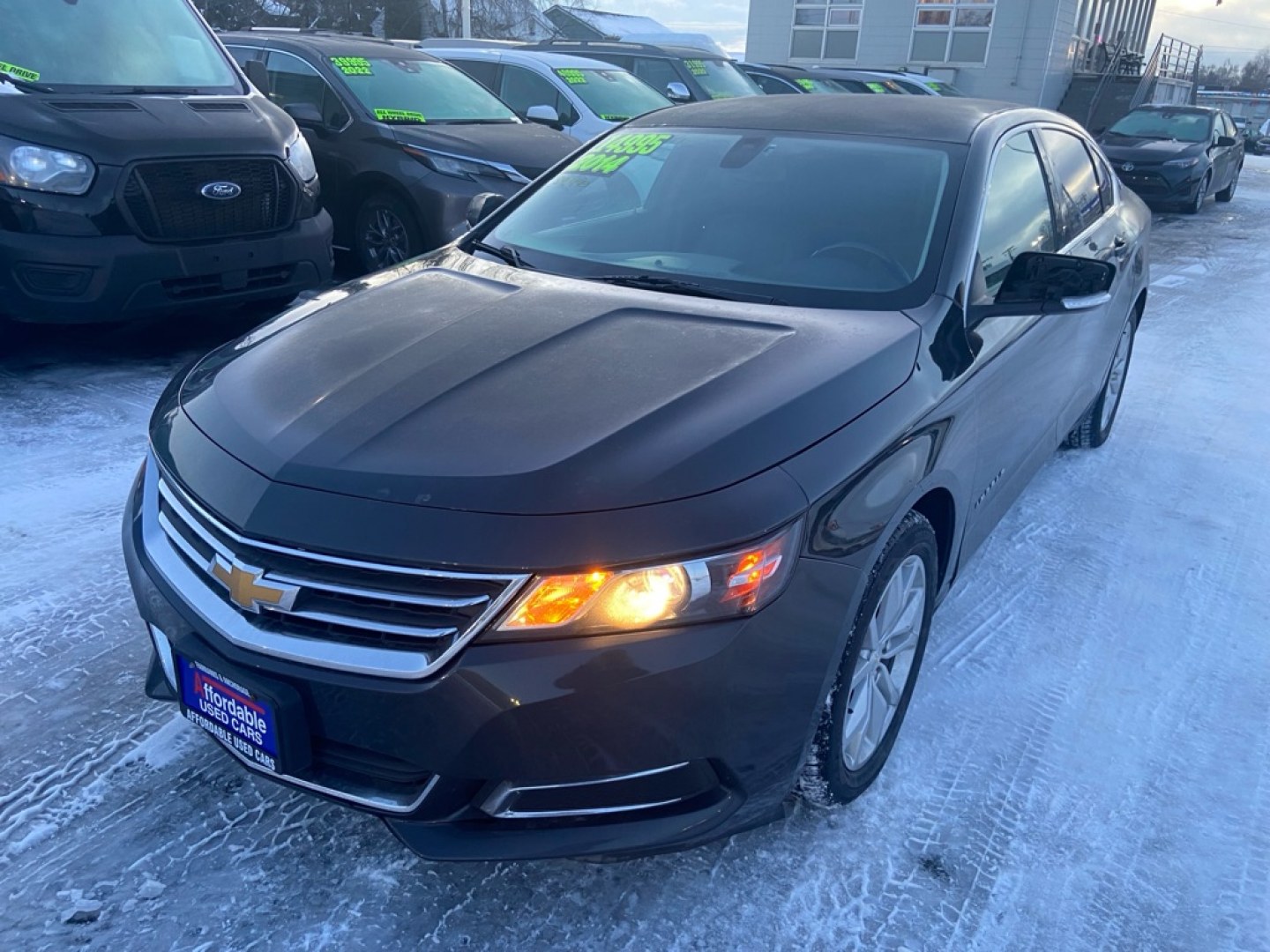 2014 BLACK CHEVROLET IMPALA LT (2G1125S34E9) with an 3.6L engine, Automatic transmission, located at 929 East 8th Ave, Anchorage, AK, 99501, (907) 274-2277, 61.214783, -149.866074- Photo#0
