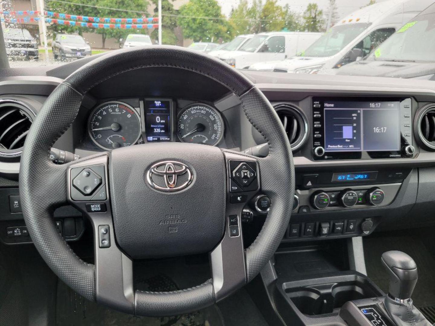 2022 GRAY TOYOTA TACOMA TRD DOUBLE CAB (3TMCZ5AN8NM) with an 3.5L engine, Automatic transmission, located at 929 East 8th Ave, Anchorage, AK, 99501, (907) 274-2277, 61.214783, -149.866074 - Photo#4