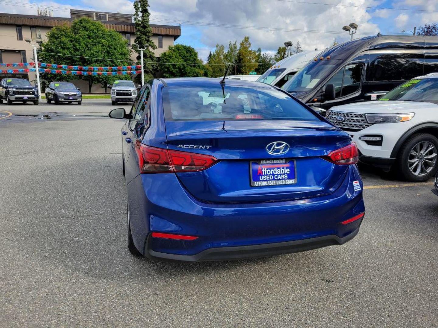 2020 BLUE HYUNDAI ACCENT SE (3KPC24A64LE) with an 1.6L engine, 6-Speed Manual transmission, located at 929 East 8th Ave, Anchorage, AK, 99501, (907) 274-2277, 61.214783, -149.866074 - Photo#2