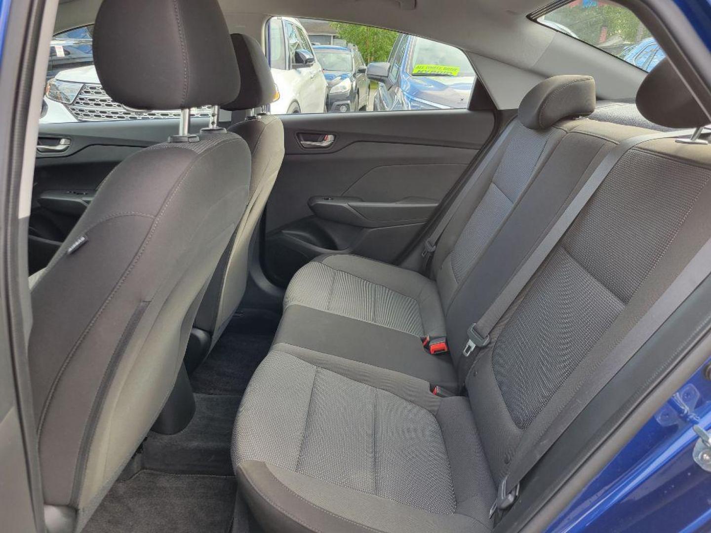 2020 BLUE HYUNDAI ACCENT SE (3KPC24A64LE) with an 1.6L engine, 6-Speed Manual transmission, located at 929 East 8th Ave, Anchorage, AK, 99501, (907) 274-2277, 61.214783, -149.866074 - Photo#3