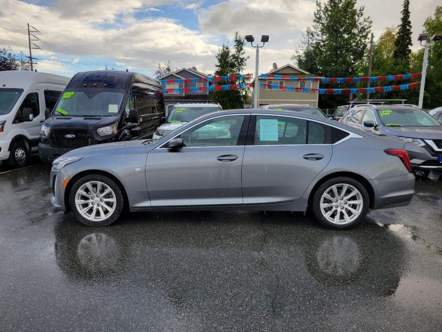 2021 SILVER CADILLAC CT5 LUXURY (1G6DX5RK2M0) with an 2.0L engine, Automatic transmission, located at 929 East 8th Ave, Anchorage, AK, 99501, (907) 274-2277, 61.214783, -149.866074 - Photo#1