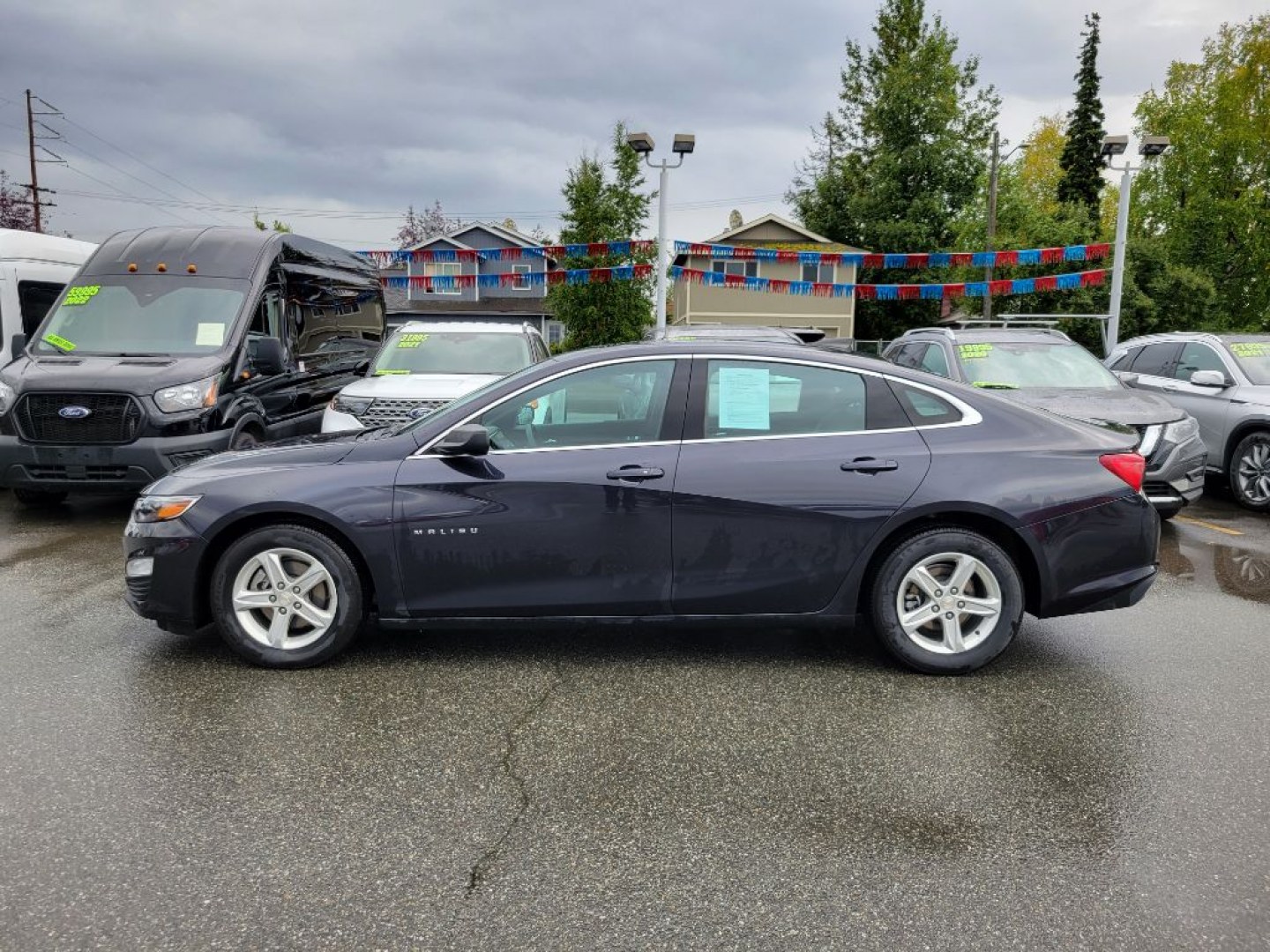 2022 GRAY CHEVROLET MALIBU LS LS (1G1ZB5ST5NF) with an 1.5L engine, Continuously Variable transmission, located at 929 East 8th Ave, Anchorage, AK, 99501, (907) 274-2277, 61.214783, -149.866074- Photo#1