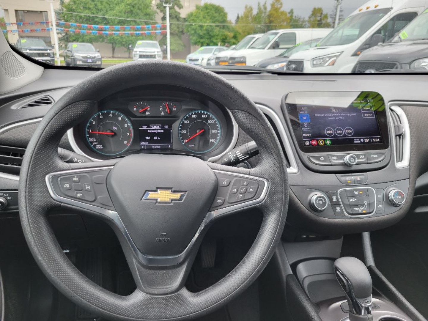 2022 GRAY CHEVROLET MALIBU LS LS (1G1ZB5ST5NF) with an 1.5L engine, Continuously Variable transmission, located at 929 East 8th Ave, Anchorage, AK, 99501, (907) 274-2277, 61.214783, -149.866074- Photo#4