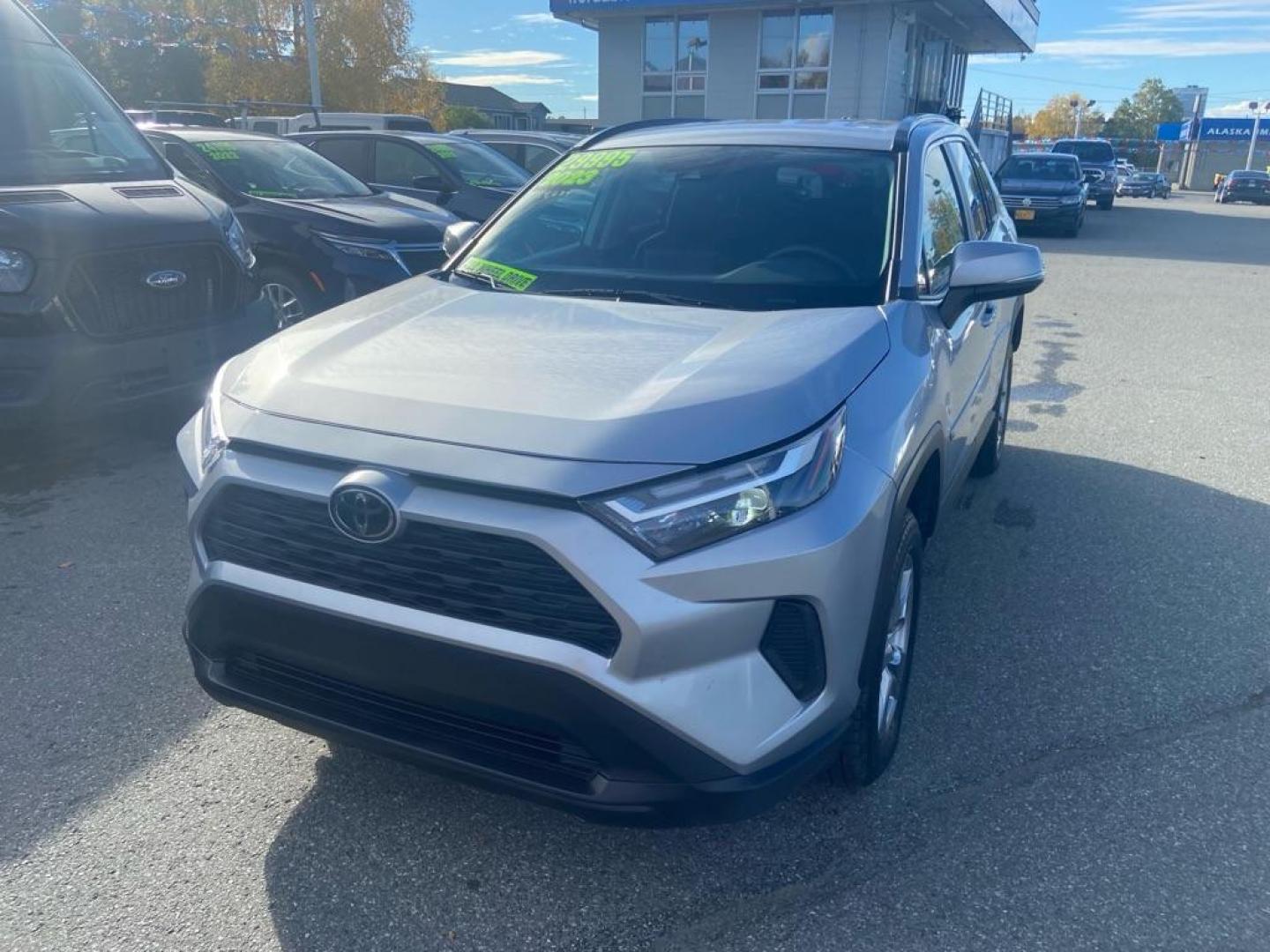 2023 SILVER TOYOTA RAV4 XLE XLE (2T3P1RFV9PC) with an 2.5L engine, Automatic transmission, located at 929 East 8th Ave, Anchorage, AK, 99501, (907) 274-2277, 61.214783, -149.866074 - Photo#0