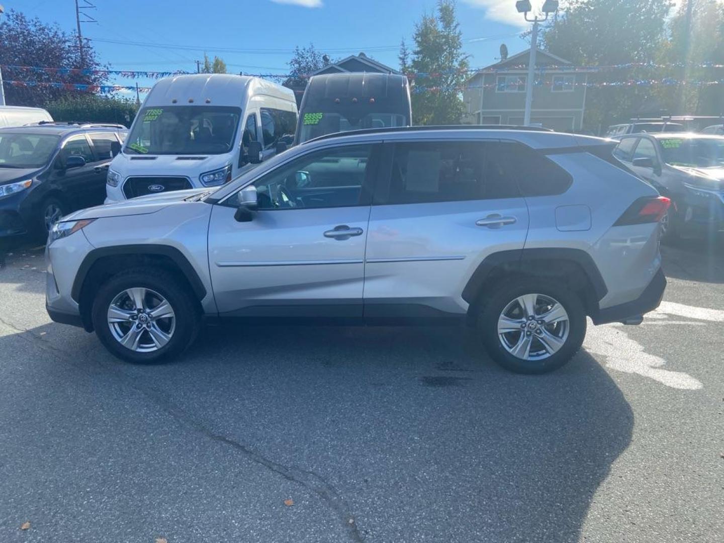 2023 SILVER TOYOTA RAV4 XLE XLE (2T3P1RFV9PC) with an 2.5L engine, Automatic transmission, located at 929 East 8th Ave, Anchorage, AK, 99501, (907) 274-2277, 61.214783, -149.866074 - Photo#1