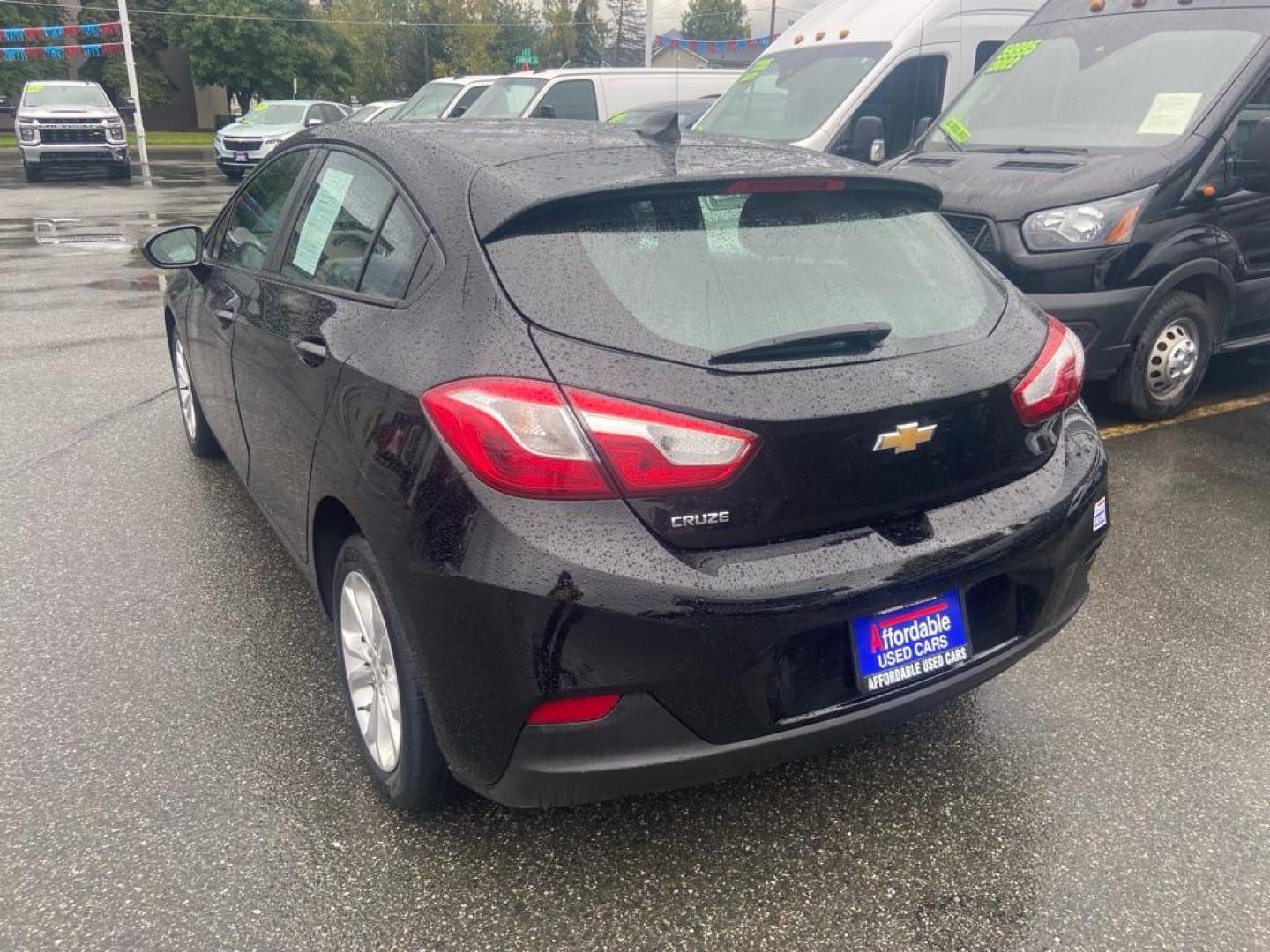 2019 BLACK CHEVROLET CRUZE LS (3G1BC6SM0KS) with an 1.4L engine, Automatic transmission, located at 929 East 8th Ave, Anchorage, AK, 99501, (907) 274-2277, 61.214783, -149.866074 - Photo#2