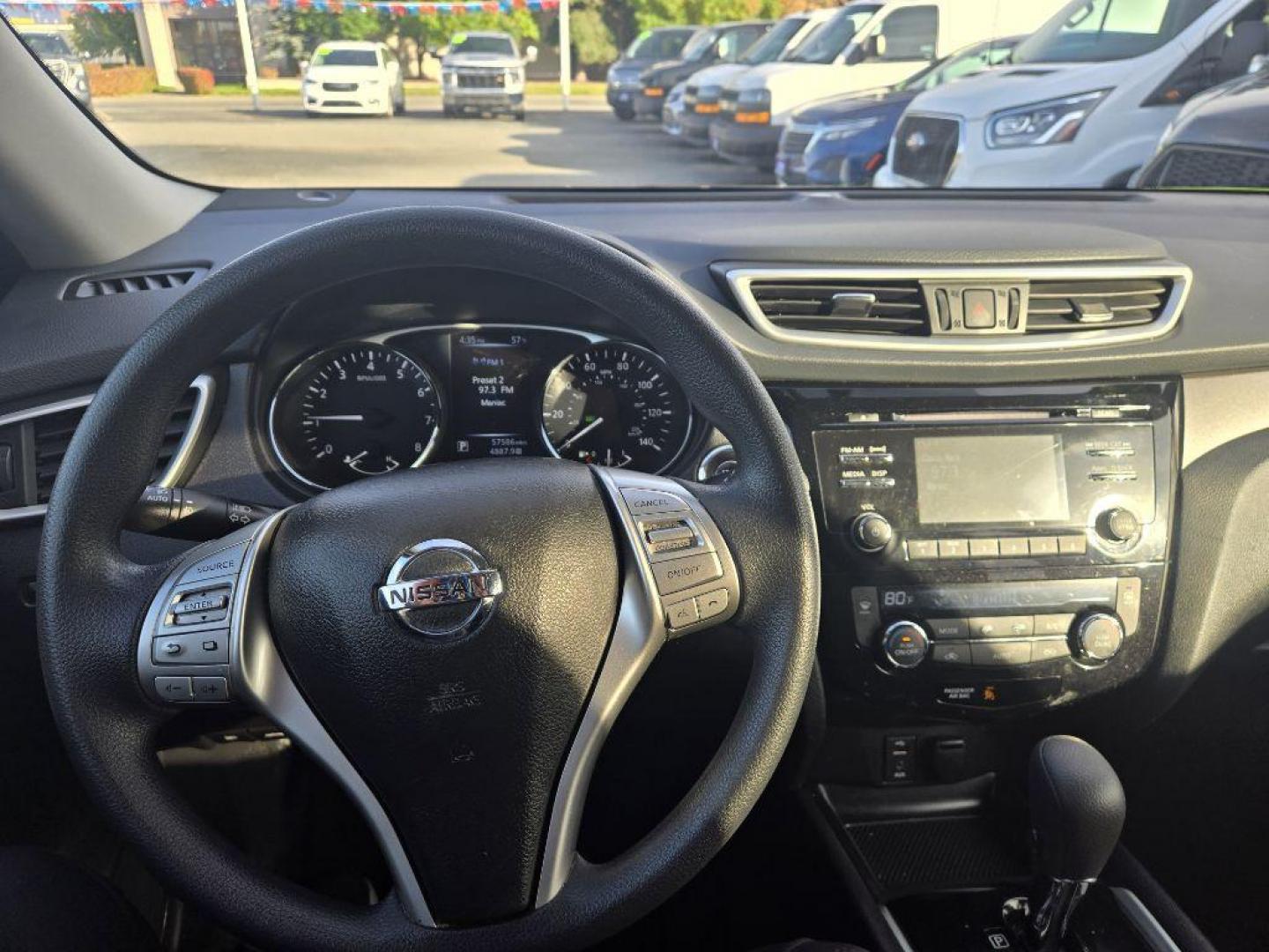 2015 BLUE NISSAN ROGUE SV (5N1AT2MV4FC) with an 2.5L engine, Continuously Variable transmission, located at 929 East 8th Ave, Anchorage, AK, 99501, (907) 274-2277, 61.214783, -149.866074 - Photo#4