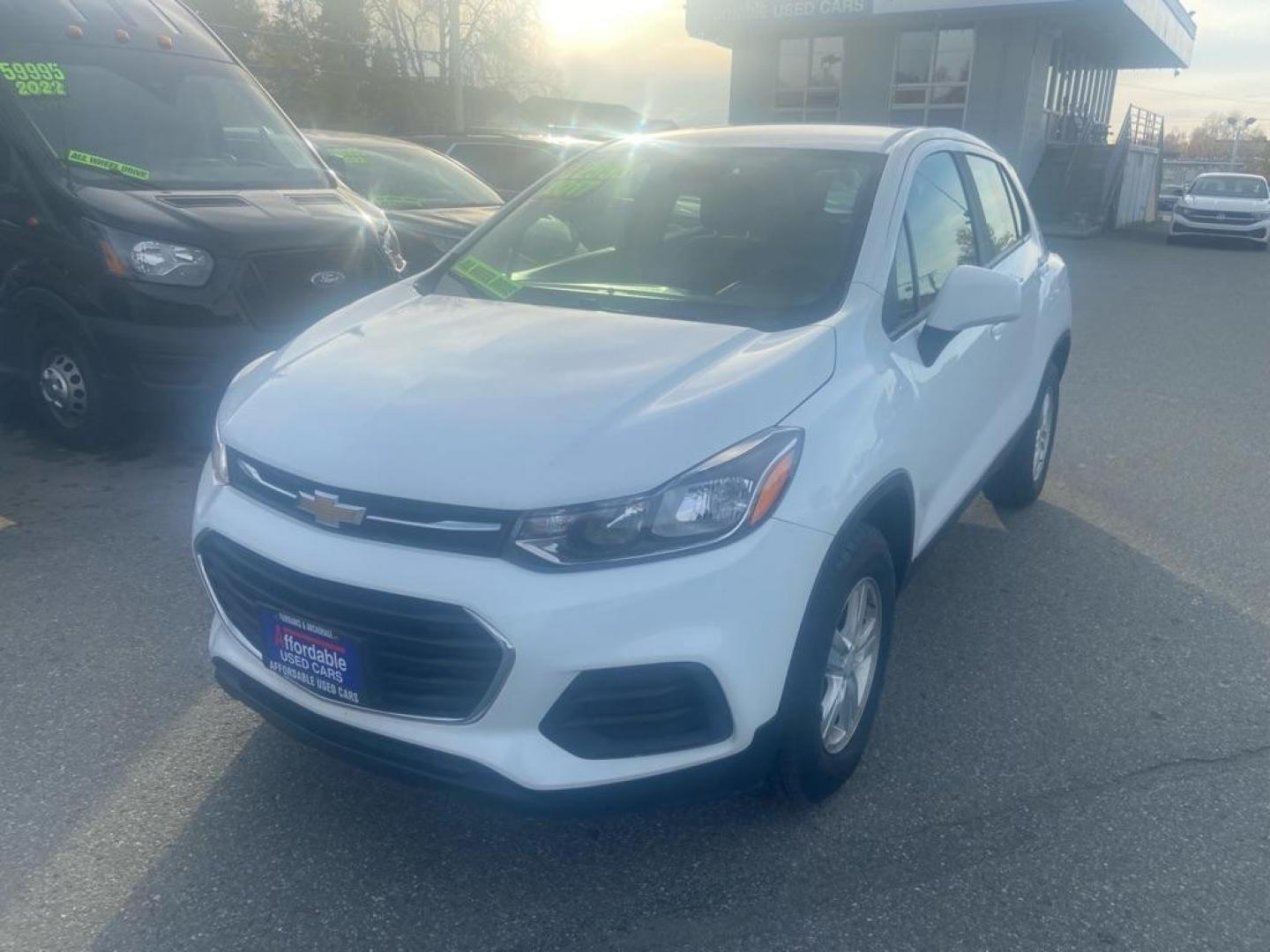 2017 WHITE CHEVROLET TRAX LS (KL7CJNSB6HB) with an 1.4L engine, Automatic transmission, located at 929 East 8th Ave, Anchorage, AK, 99501, (907) 274-2277, 61.214783, -149.866074 - Photo#0