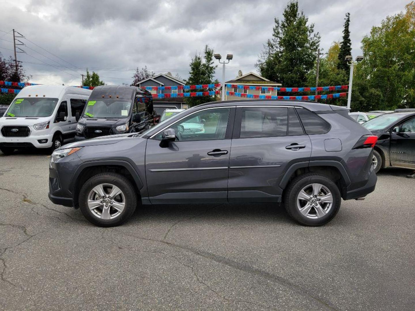 2023 GRAY TOYOTA RAV4 XLE XLE (2T3P1RFV9PC) with an 2.5L engine, Automatic transmission, located at 929 East 8th Ave, Anchorage, AK, 99501, (907) 274-2277, 61.214783, -149.866074 - Photo#1