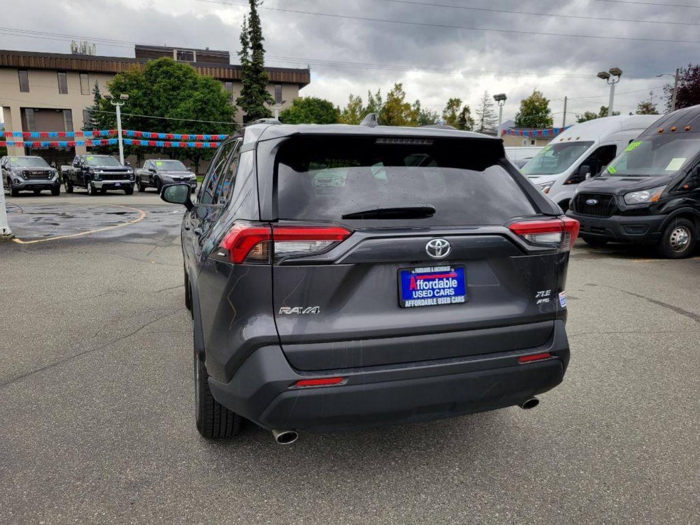 2023 GRAY TOYOTA RAV4 XLE XLE (2T3P1RFV9PC) with an 2.5L engine, Automatic transmission, located at 929 East 8th Ave, Anchorage, AK, 99501, (907) 274-2277, 61.214783, -149.866074 - Photo#2