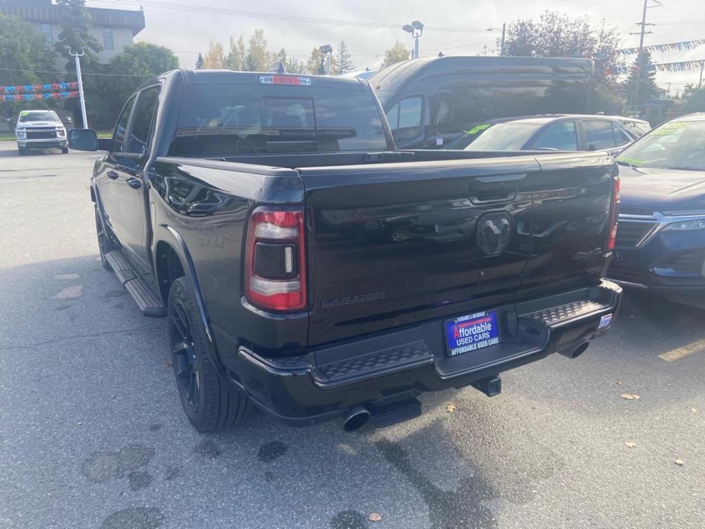 2022 BLACK RAM 1500 LARAMIE (1C6SRFJTXNN) with an 5.7L engine, Automatic transmission, located at 929 East 8th Ave, Anchorage, AK, 99501, (907) 274-2277, 61.214783, -149.866074 - Photo#2