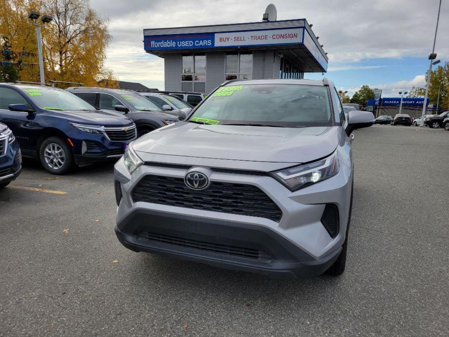 2023 SILVER TOYOTA RAV4 XLE XLE (2T3P1RFV6PC) with an 2.5L engine, Automatic transmission, located at 929 East 8th Ave, Anchorage, AK, 99501, (907) 274-2277, 61.214783, -149.866074 - Photo#0