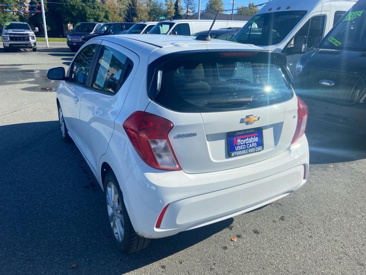 2021 WHITE CHEVROLET SPARK 1LT (KL8CD6SA7MC) with an 1.4L engine, Continuously Variable transmission, located at 929 East 8th Ave, Anchorage, AK, 99501, (907) 274-2277, 61.214783, -149.866074 - Photo#2