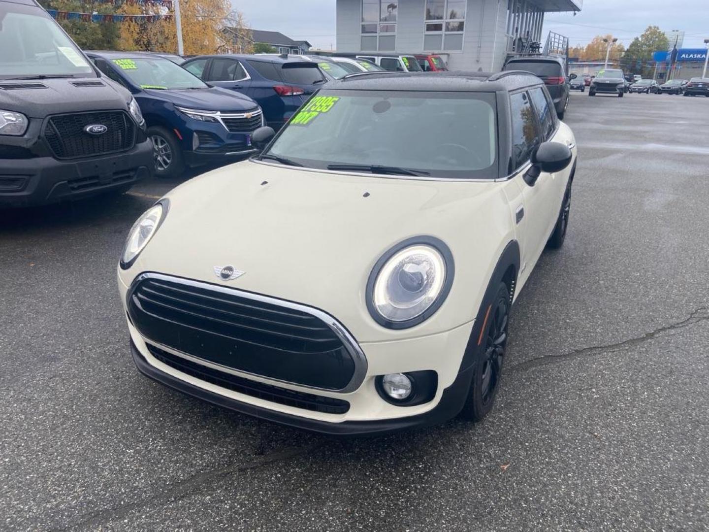 2017 TAN MINI COOPER CLUBMAN ALL4 (WMWLU1C53H2) with an 1.5L engine, Automatic transmission, located at 929 East 8th Ave, Anchorage, AK, 99501, (907) 274-2277, 61.214783, -149.866074 - Photo#0