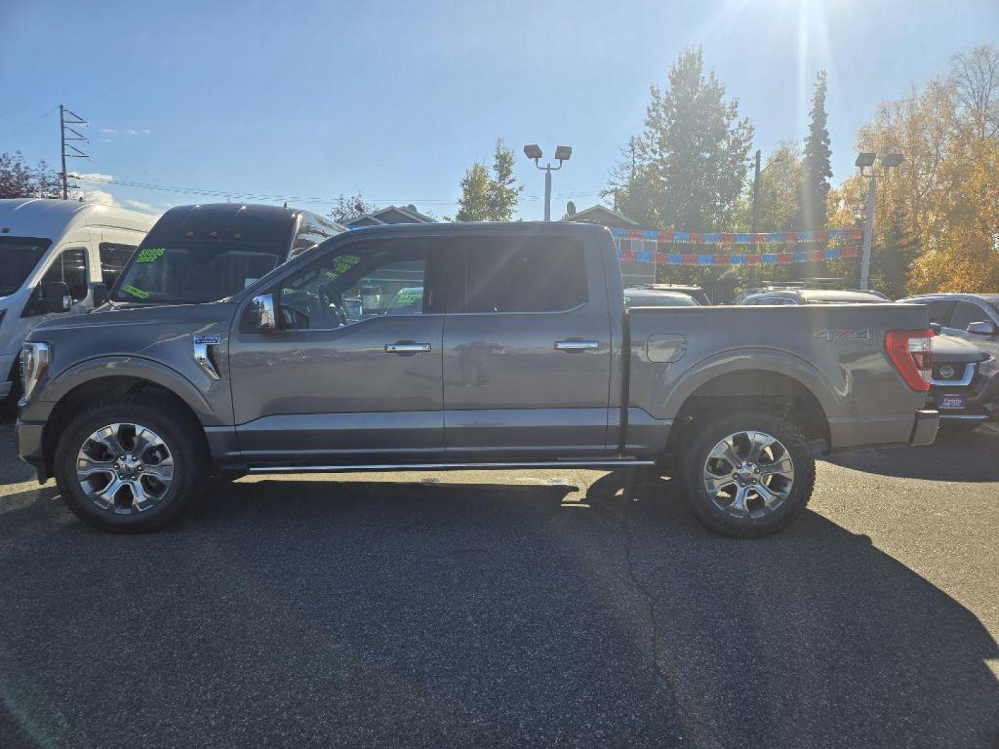 2021 GRAY FORD F150 SUPERCREW PLATINUM (1FTFW1E80MF) with an 3.5L engine, Automatic transmission, located at 929 East 8th Ave, Anchorage, AK, 99501, (907) 274-2277, 61.214783, -149.866074 - Photo#1