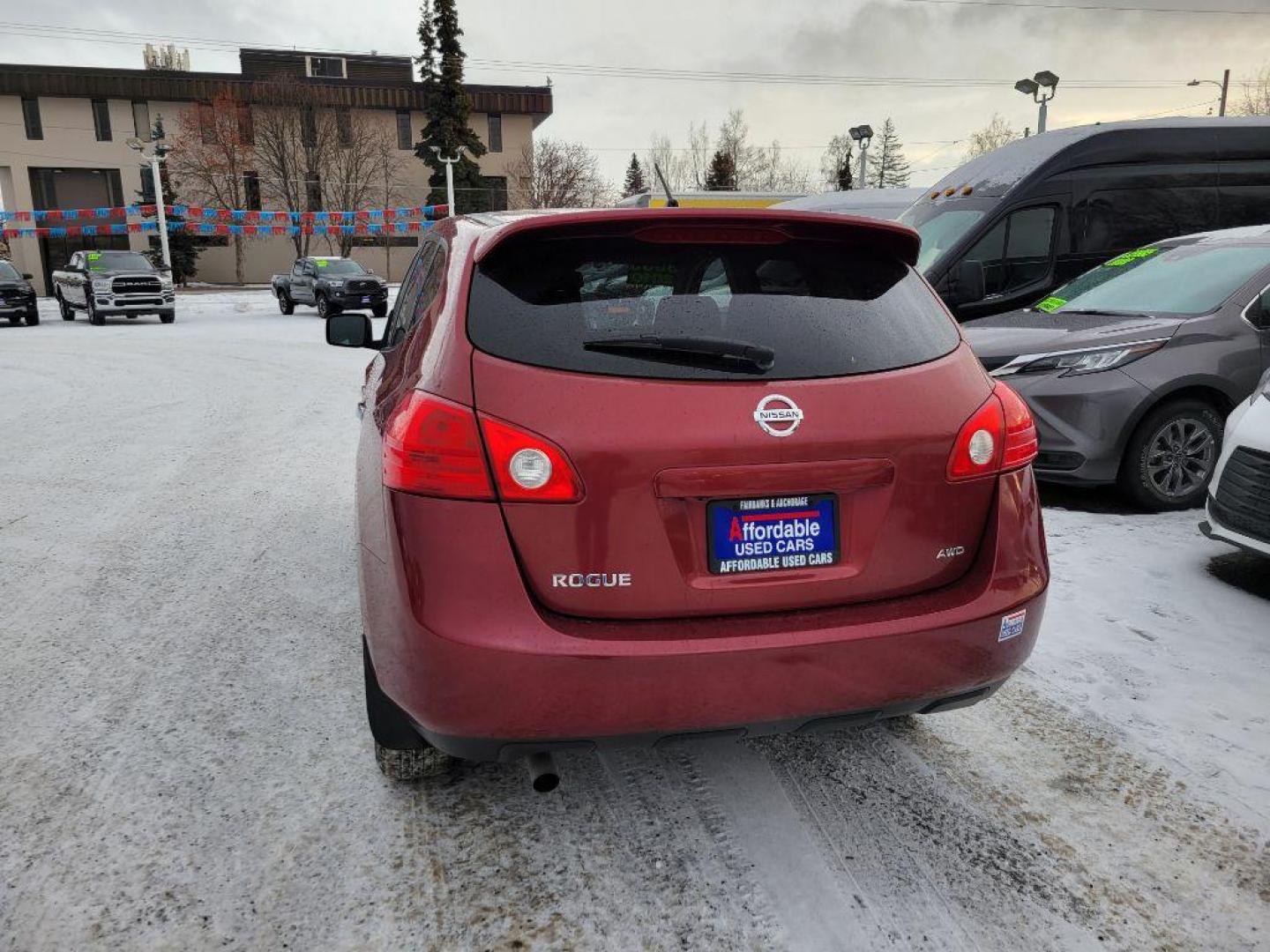 2010 RED NISSAN ROGUE S (JN8AS5MV8AW) with an 2.5L engine, Continuously Variable transmission, located at 929 East 8th Ave, Anchorage, AK, 99501, (907) 274-2277, 61.214783, -149.866074 - Photo#2