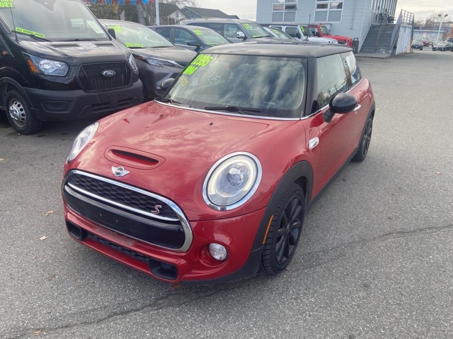 2014 RED MINI COOPER S (WMWXM7C58ET) with an 2.0L engine, Automatic transmission, located at 929 East 8th Ave, Anchorage, AK, 99501, (907) 274-2277, 61.214783, -149.866074 - Photo#0