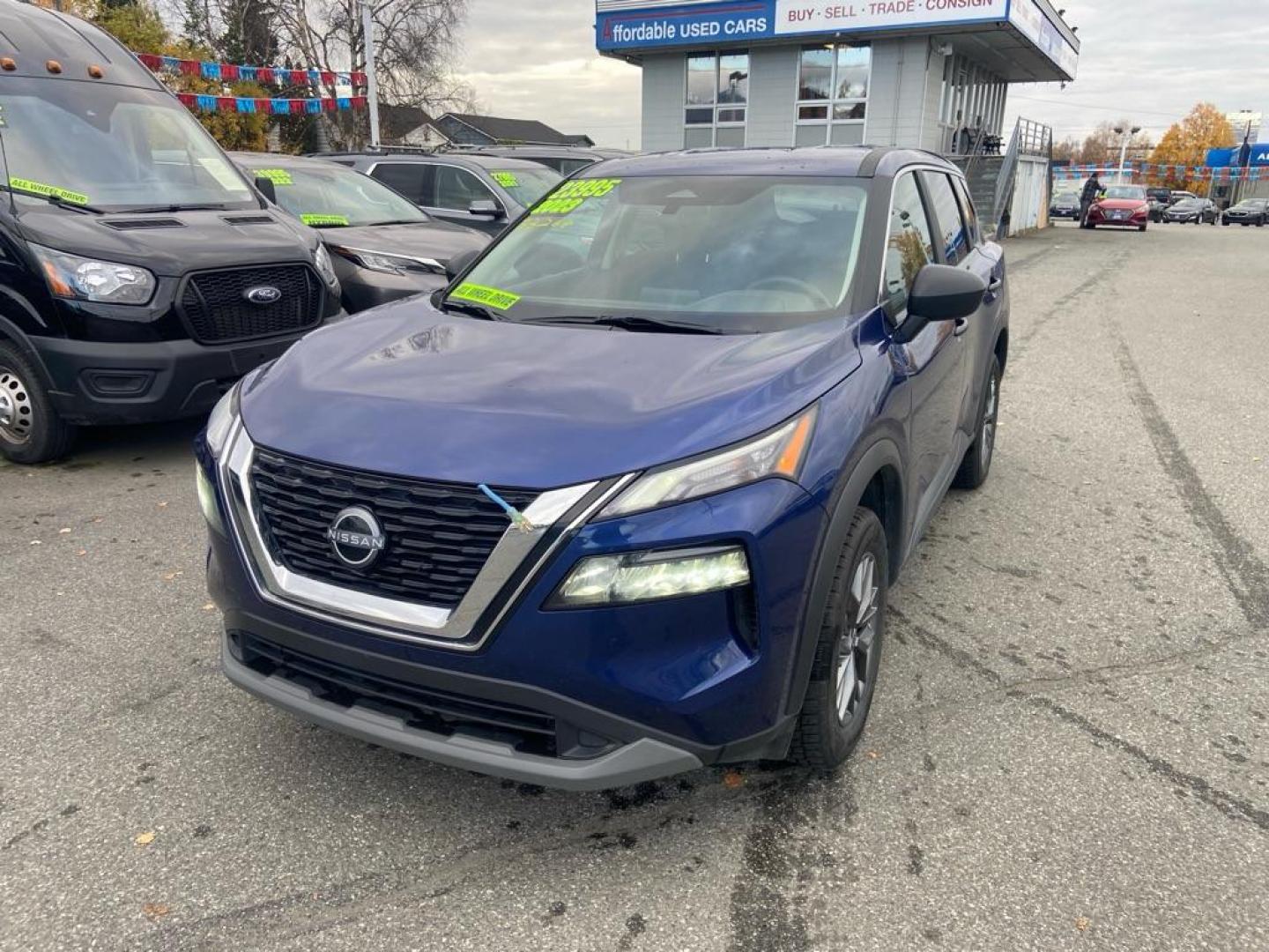 2023 BLUE NISSAN ROGUE S S (5N1BT3AB8PL) with an 1.5L engine, Automatic transmission, located at 929 East 8th Ave, Anchorage, AK, 99501, (907) 274-2277, 61.214783, -149.866074 - Photo#0