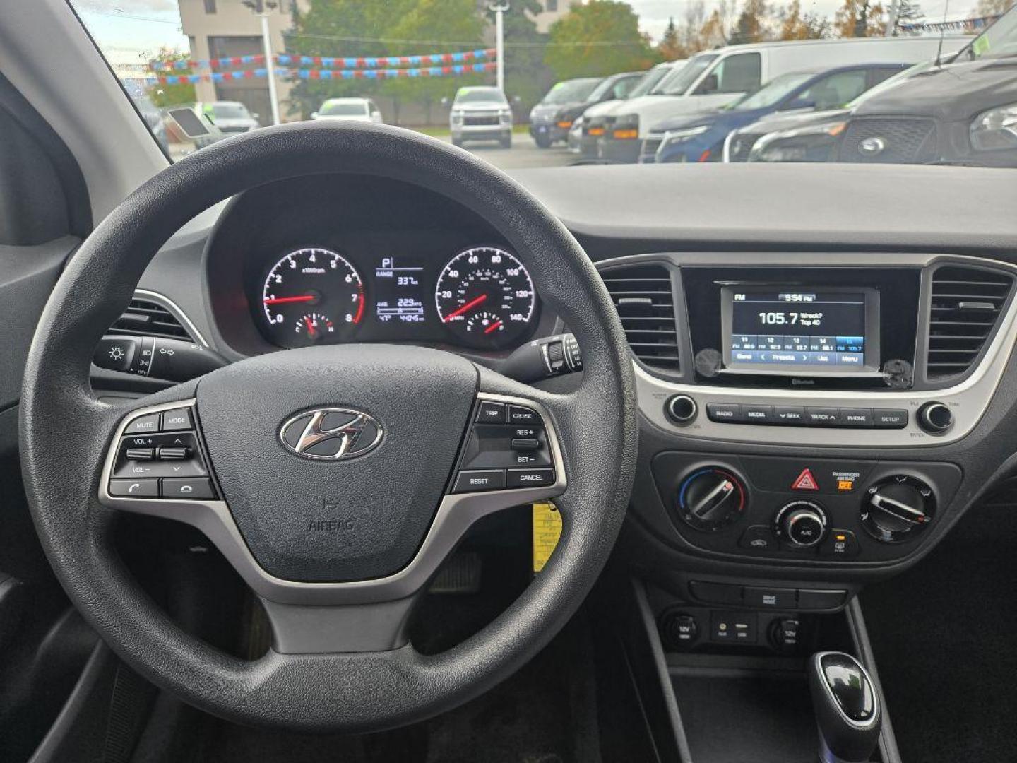 2021 RED HYUNDAI ACCENT SE SE (3KPC24A63ME) with an 1.6L engine, Automatic transmission, located at 929 East 8th Ave, Anchorage, AK, 99501, (907) 274-2277, 61.214783, -149.866074 - Photo#4