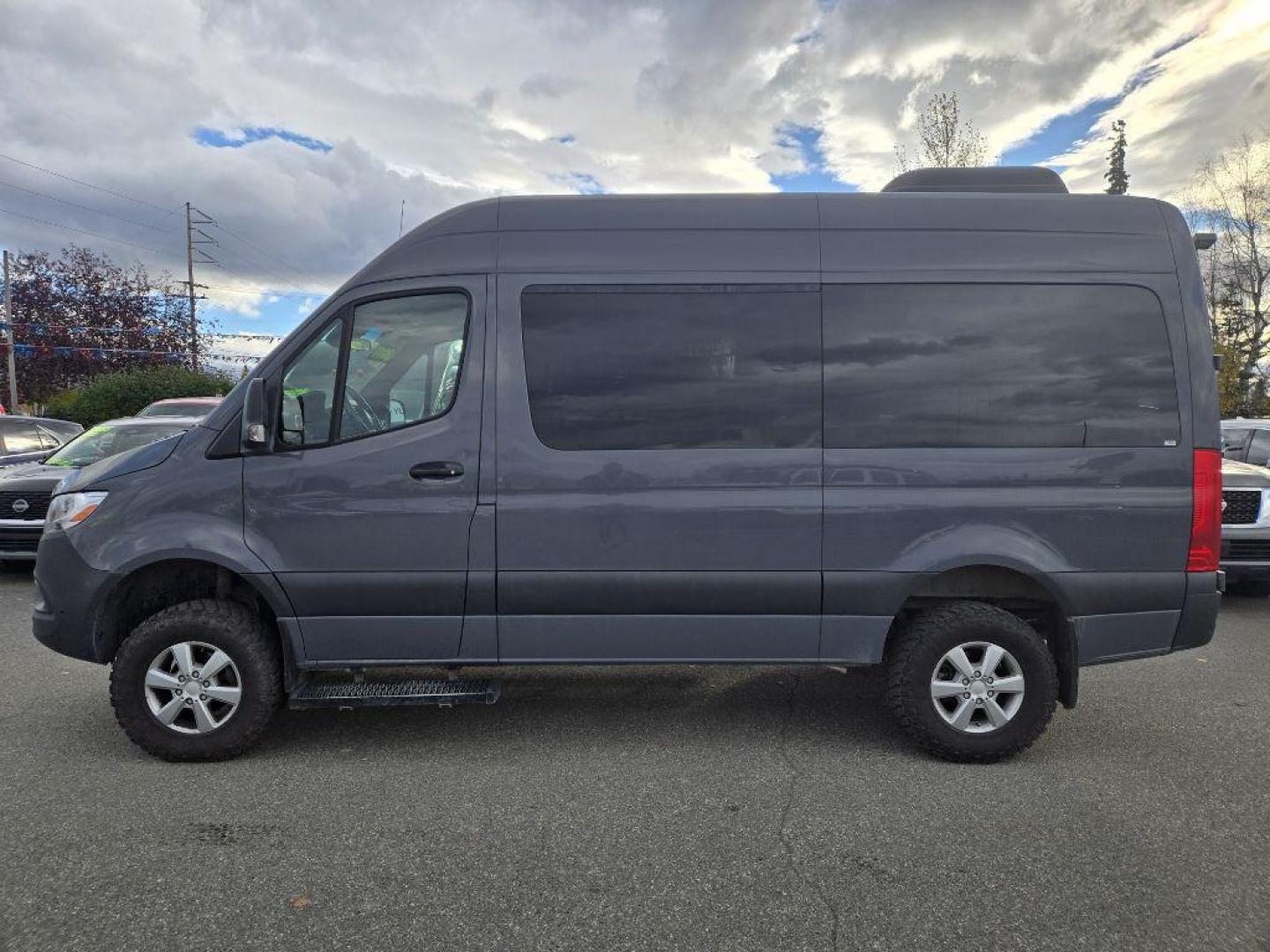 2019 GREY SPRINTER HIGH ROOF (WCDFF0CD7KT) , Automatic transmission, located at 929 East 8th Ave, Anchorage, AK, 99501, (907) 274-2277, 61.214783, -149.866074 - Photo#1