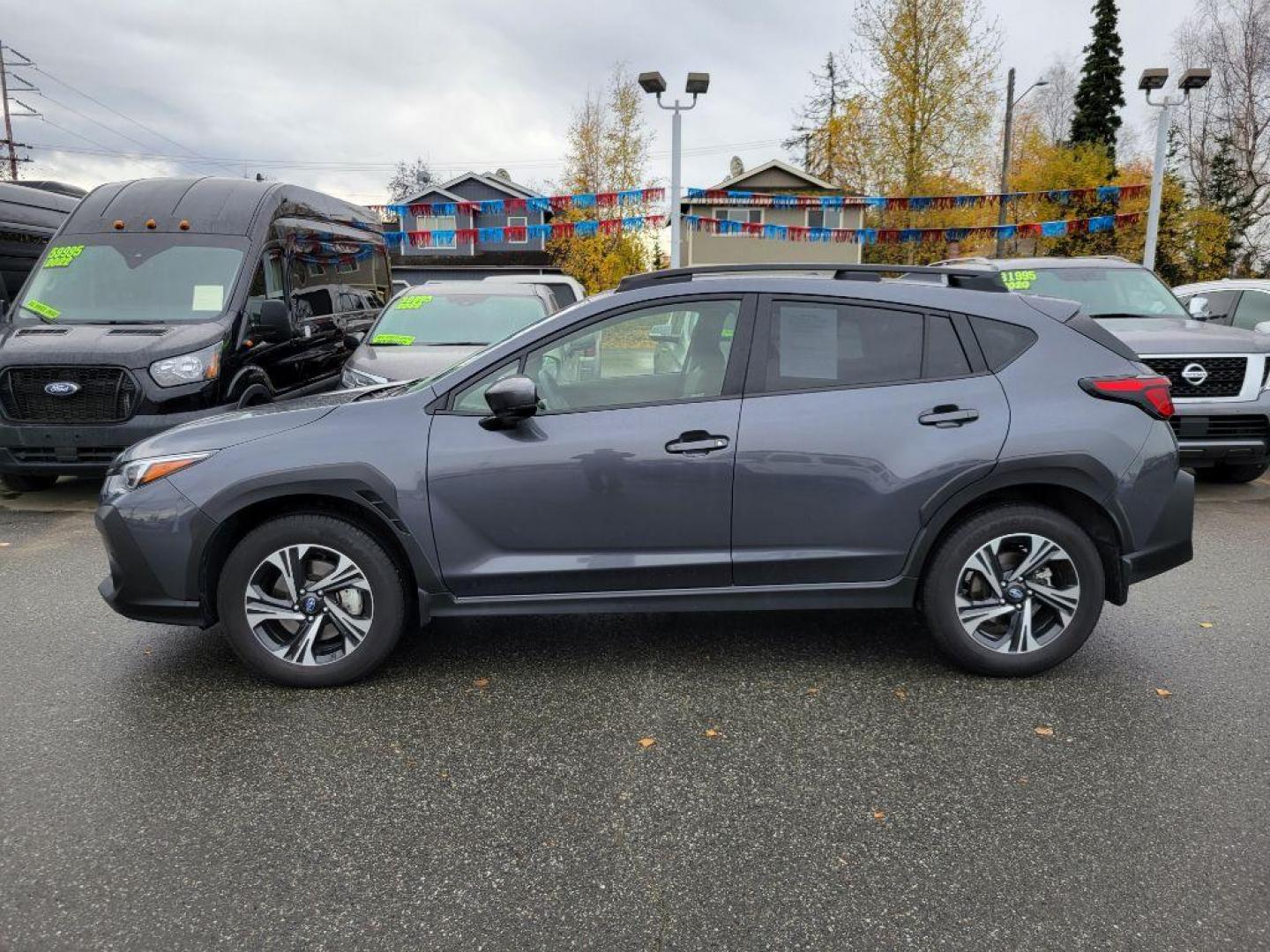 2024 GRY SUBARU CROSSTREK PREMIUM (JF2GUADC0R8) with an 2.0L engine, Automatic transmission, located at 929 East 8th Ave, Anchorage, AK, 99501, (907) 274-2277, 61.214783, -149.866074 - Photo#1