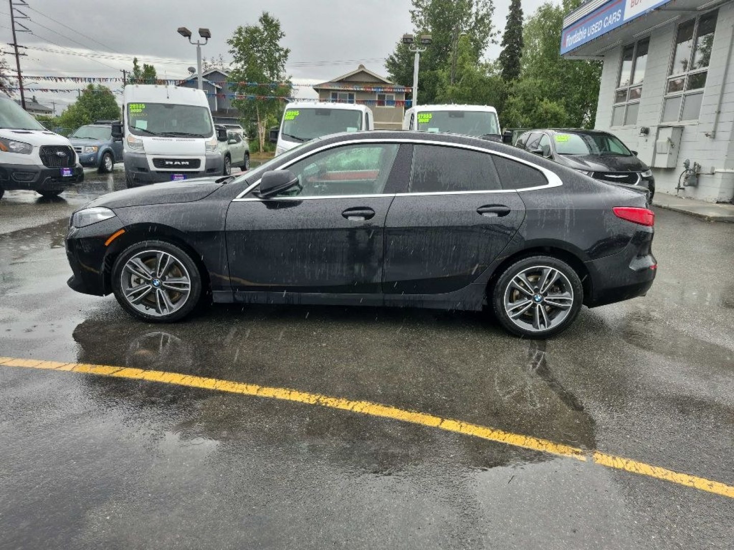 2022 BLACK BMW 228XI (WBA73AK08N7) with an 2.0L engine, Automatic transmission, located at 929 East 8th Ave, Anchorage, AK, 99501, (907) 274-2277, 61.214783, -149.866074- Photo#1