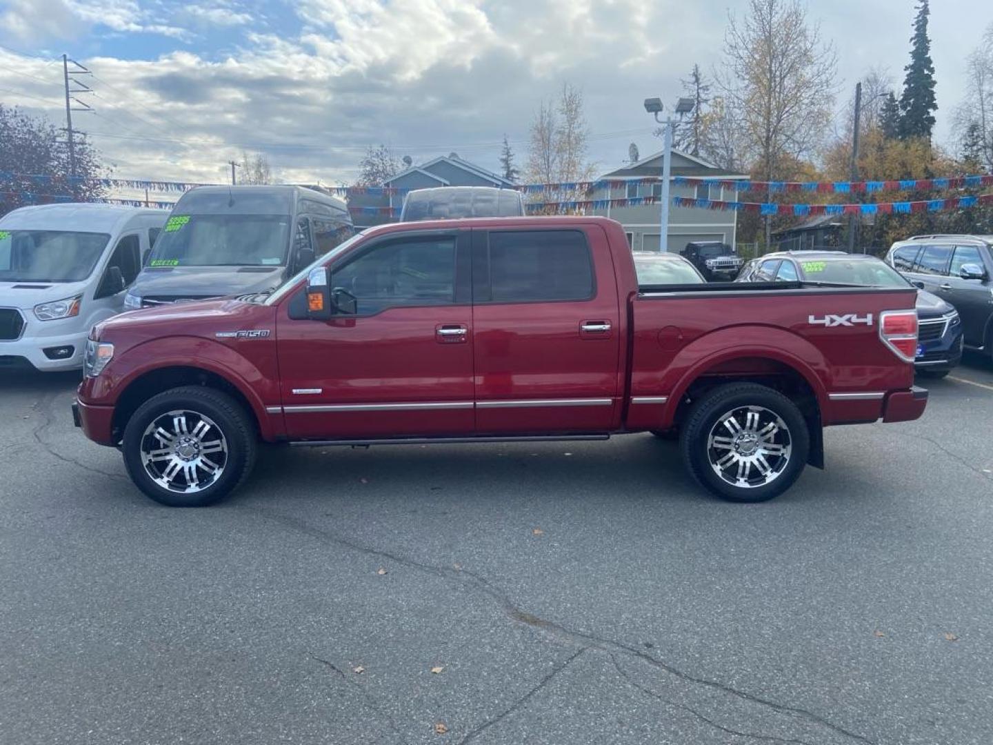 2013 MAROON FORD F150 SUPERCREW (1FTFW1ET6DF) with an 3.5L engine, Automatic transmission, located at 929 East 8th Ave, Anchorage, AK, 99501, (907) 274-2277, 61.214783, -149.866074 - Photo#1