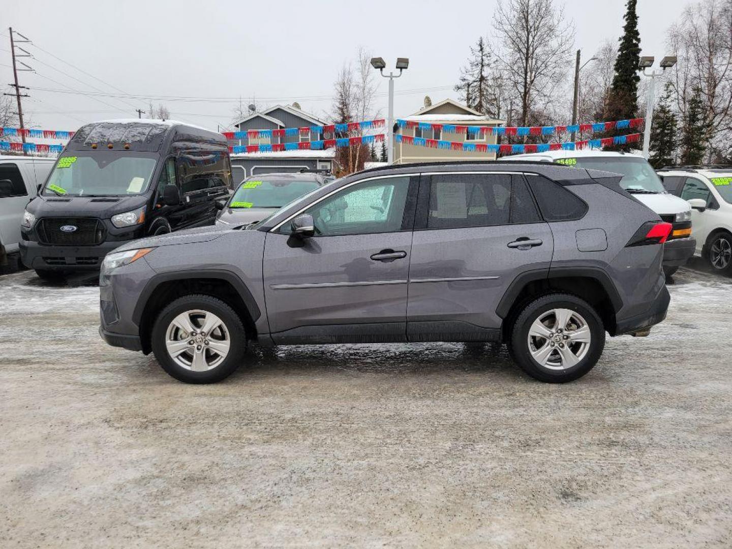 2023 GRAY TOYOTA RAV4 XLE XLE (2T3P1RFVXPC) with an 2.5L engine, Automatic transmission, located at 929 East 8th Ave, Anchorage, AK, 99501, (907) 274-2277, 61.214783, -149.866074 - Photo#1