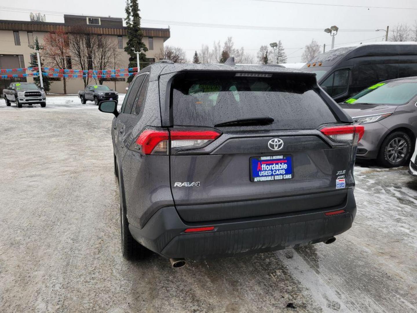 2023 GRAY TOYOTA RAV4 XLE XLE (2T3P1RFVXPC) with an 2.5L engine, Automatic transmission, located at 929 East 8th Ave, Anchorage, AK, 99501, (907) 274-2277, 61.214783, -149.866074 - Photo#2