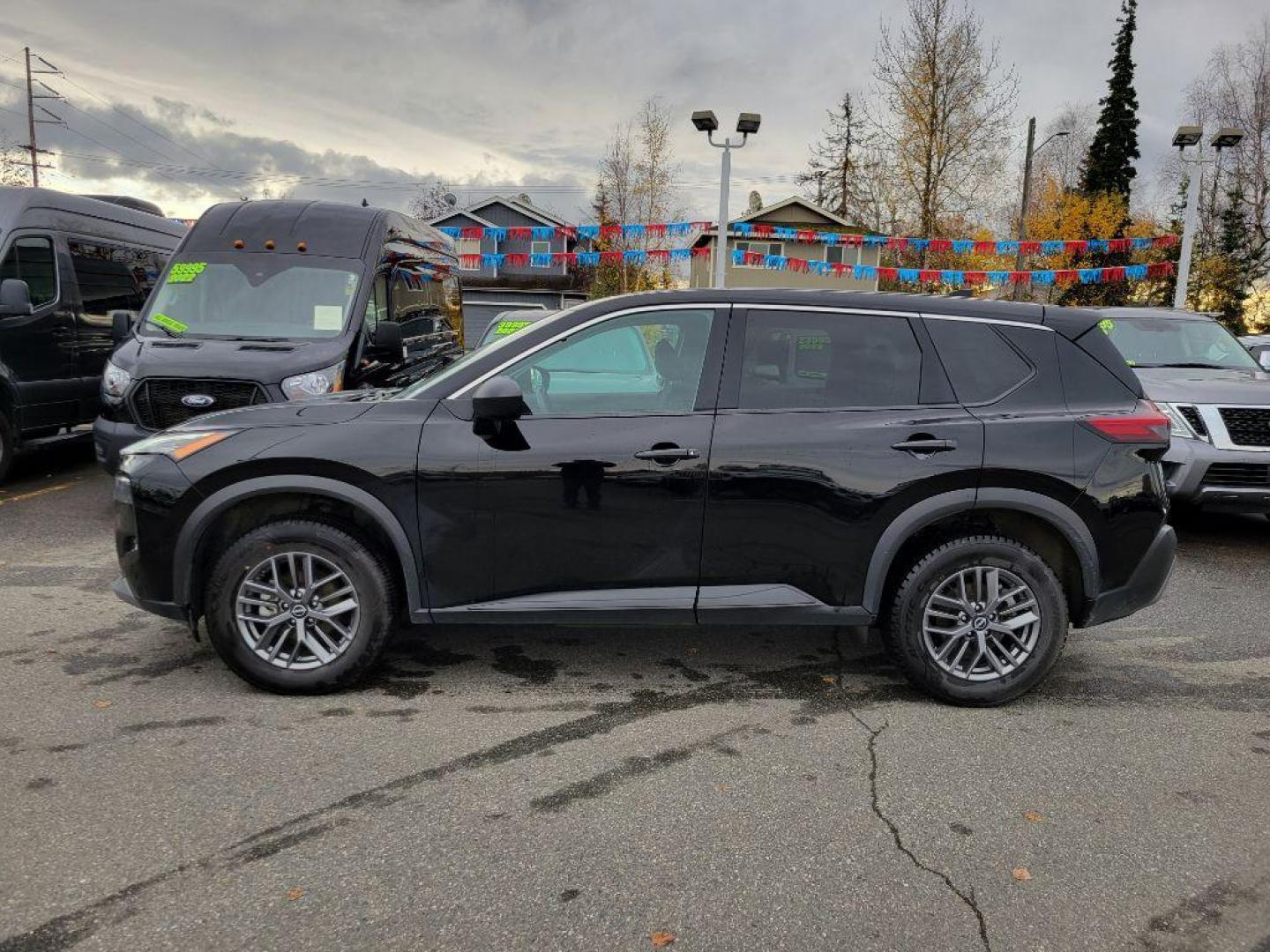 2023 BLACK NISSAN ROGUE S S (5N1BT3AB8PC) with an 1.5L engine, Automatic transmission, located at 929 East 8th Ave, Anchorage, AK, 99501, (907) 274-2277, 61.214783, -149.866074 - Photo#1